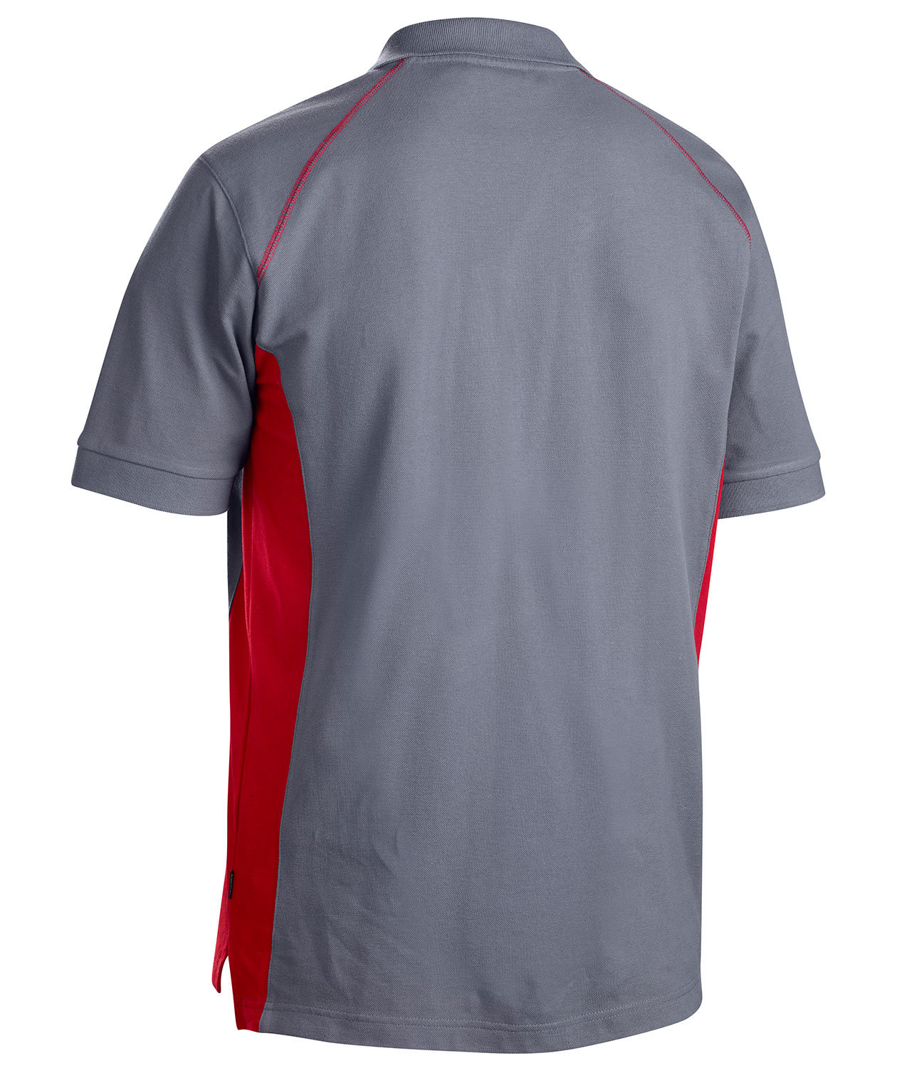 Bl&aring;kl&auml;der Polo T-shirt, Gr&aring;/R&oslash;d, large image number 1