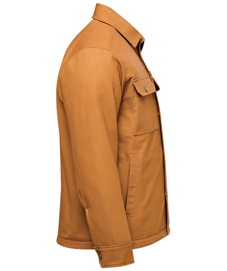 Stormtech Oxide padded shirt jacket, Camel, large image number 3