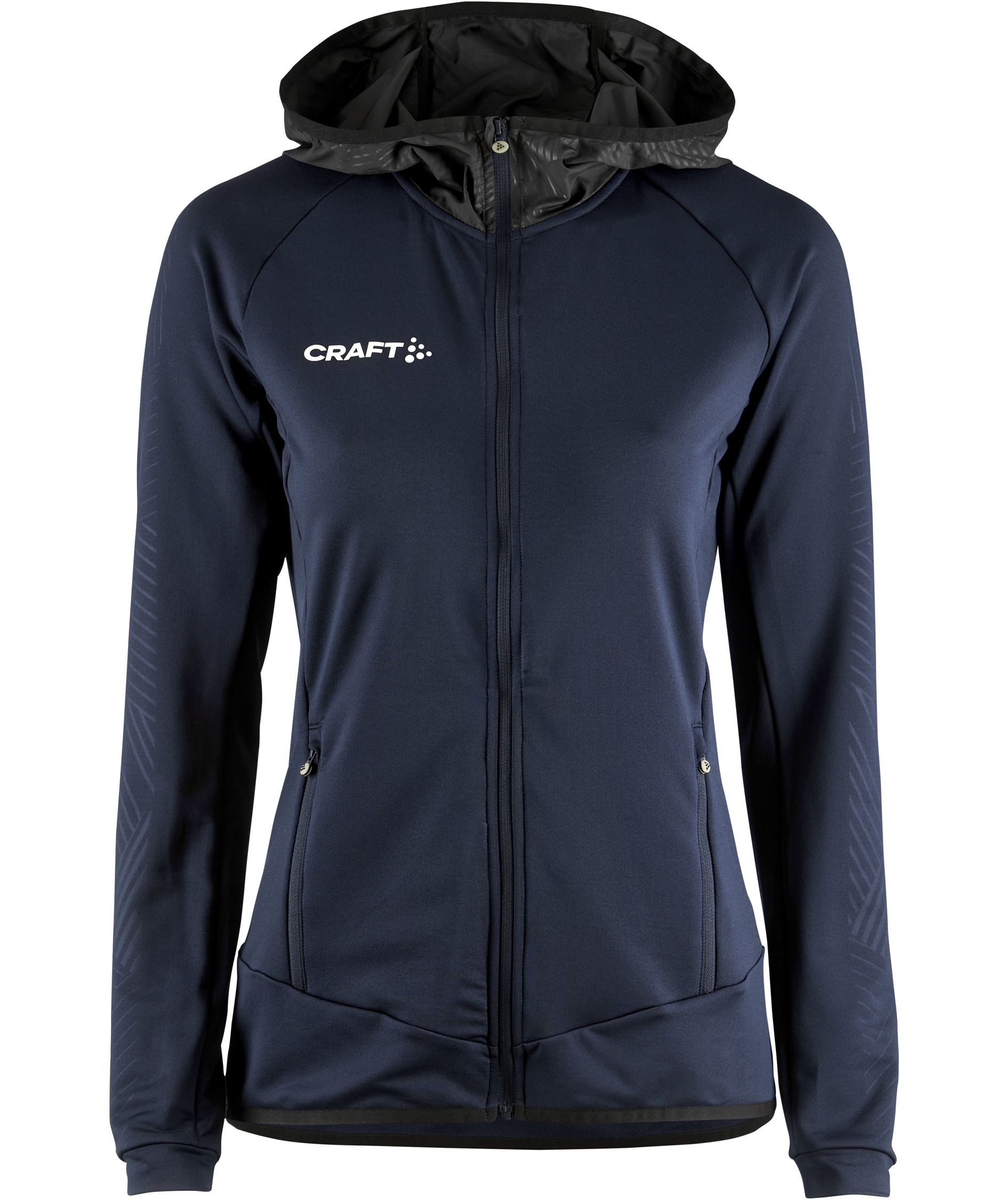 Craft Extend dame h&aelig;ttetr&oslash;je med lynl&aring;s, Navy