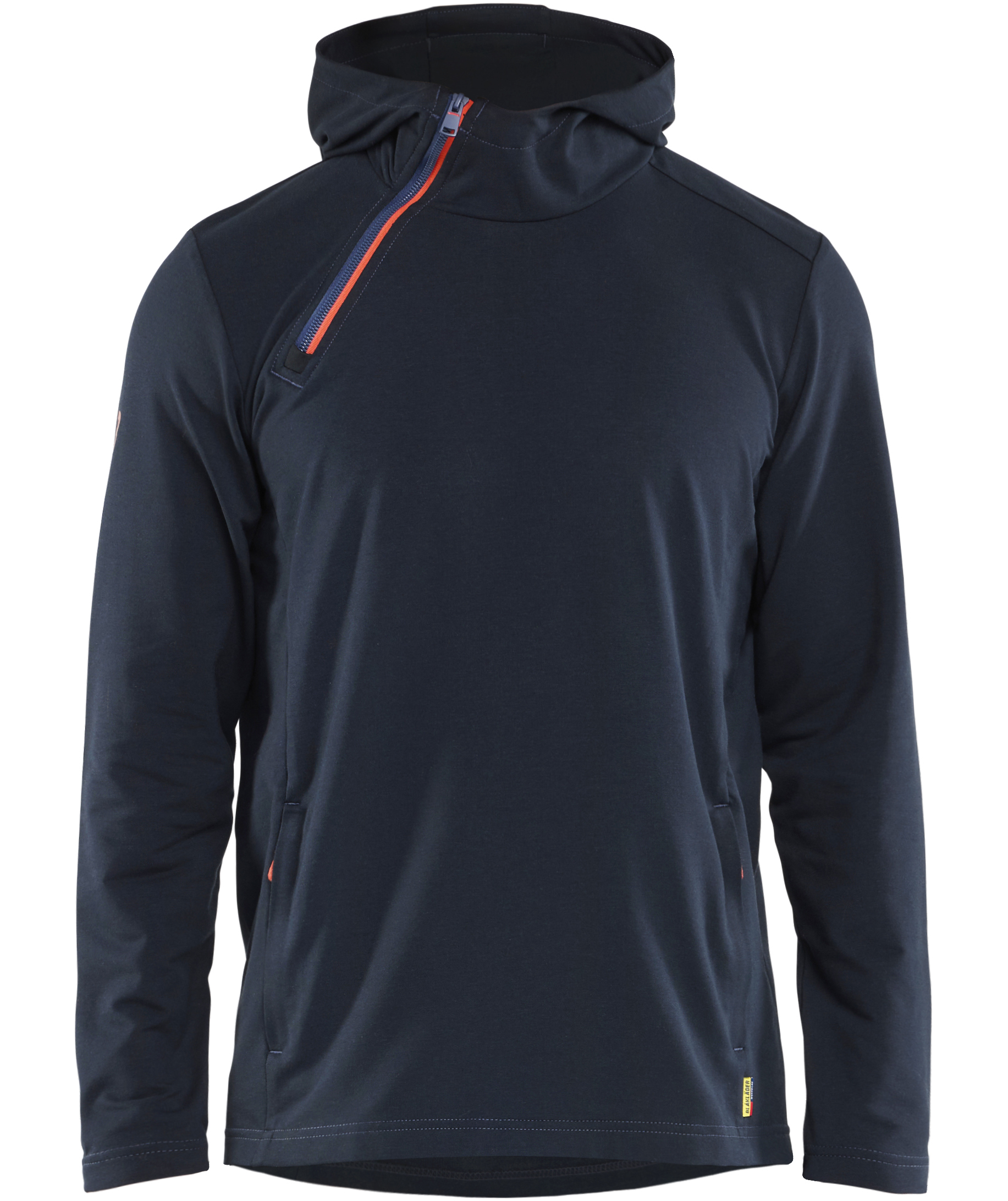 Bl&aring;kl&auml;der half zip hettegenser, M&oslash;rk Marine, M&oslash;rk Marine, swatch