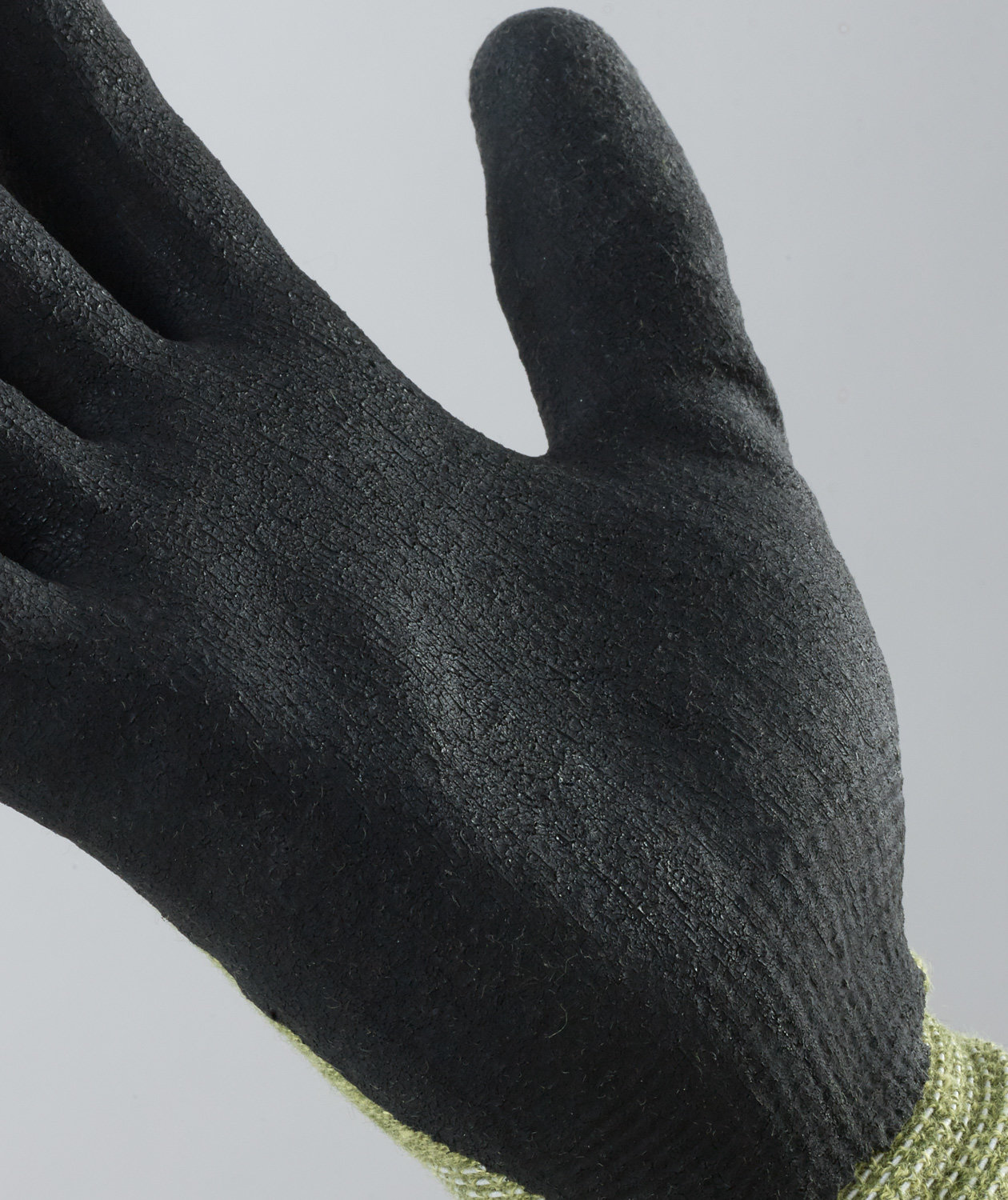 Tegera 666 Schnittschutzhandschuhe Cut C, Schwarz/Gr&uuml;n, large image number 2