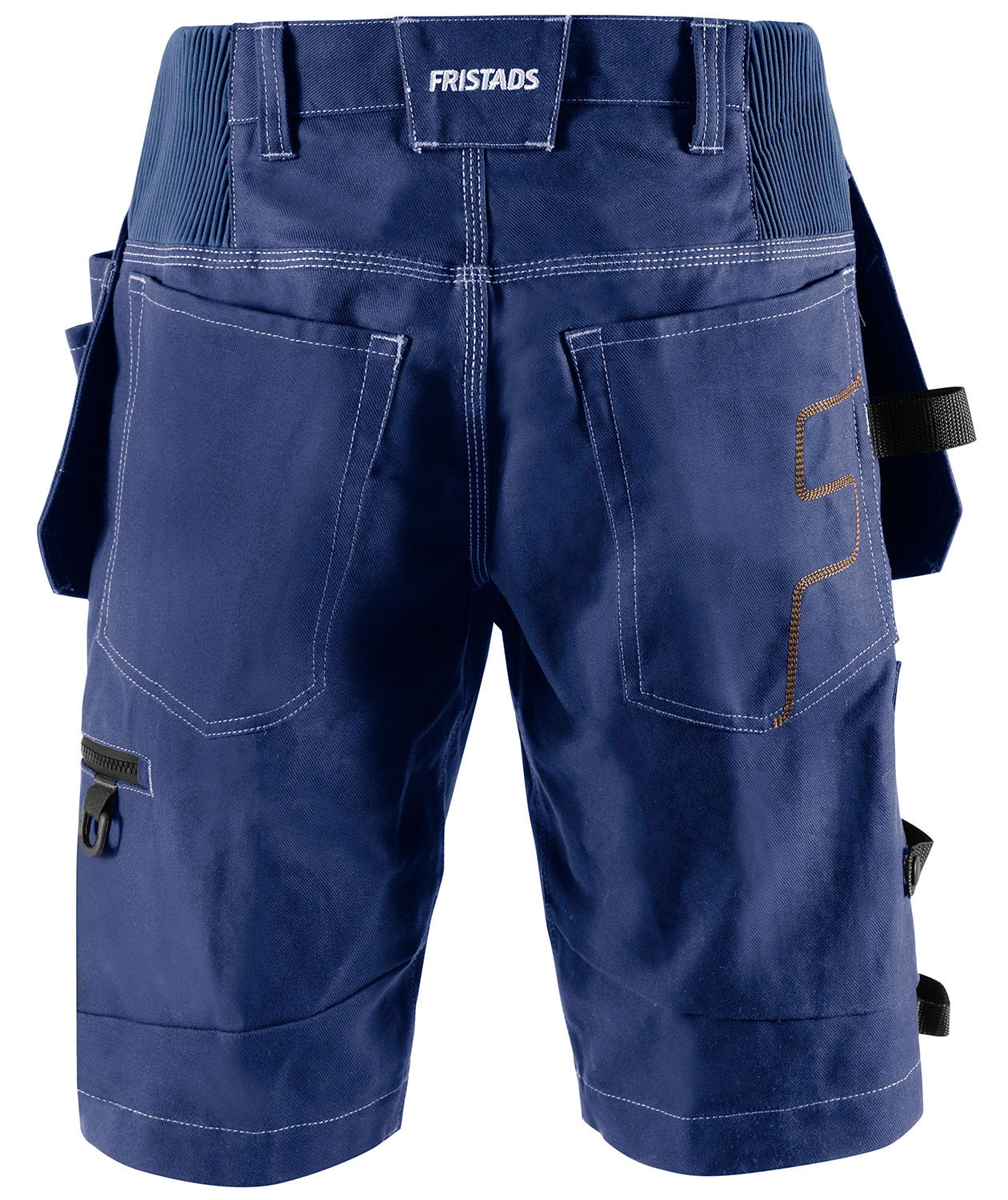 Fristads craftsman shorts 2607 FASG, Marine Blue, large image number 2
