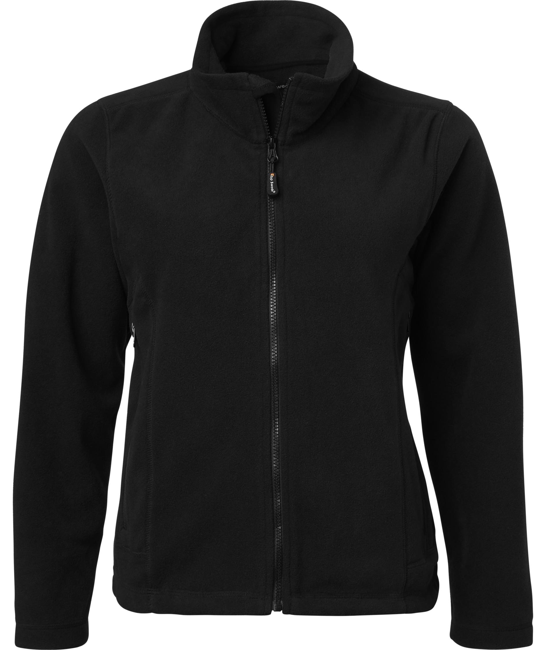 Top Swede dame fleecejakke 1642, Svart