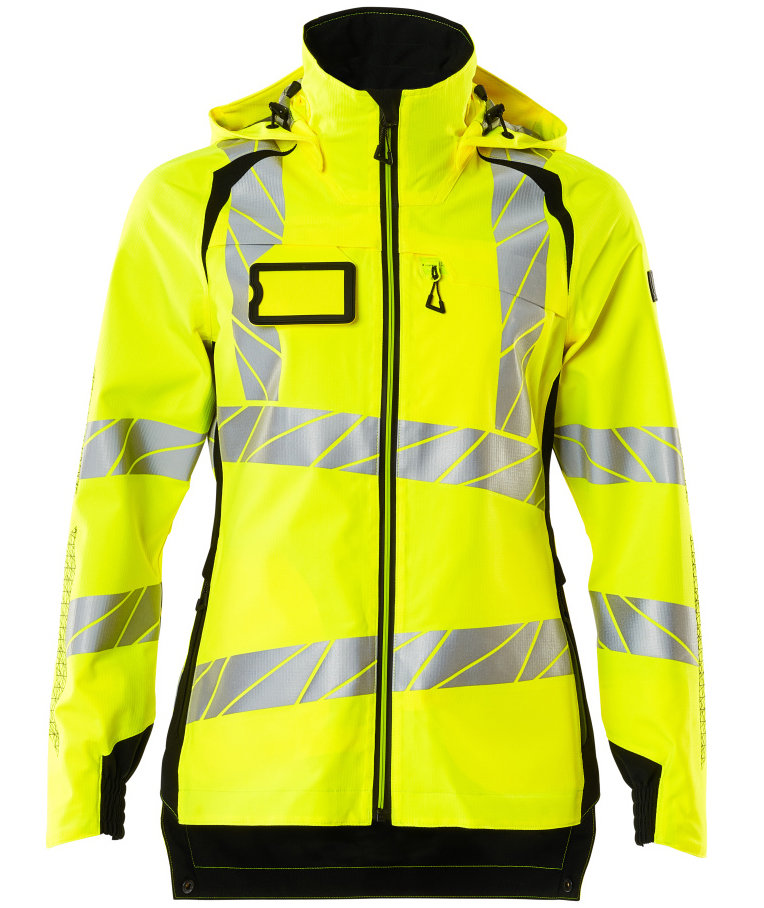 Mascot Accelerate Safe dame skaljakke, Hi-vis&nbsp;Gul/Sort