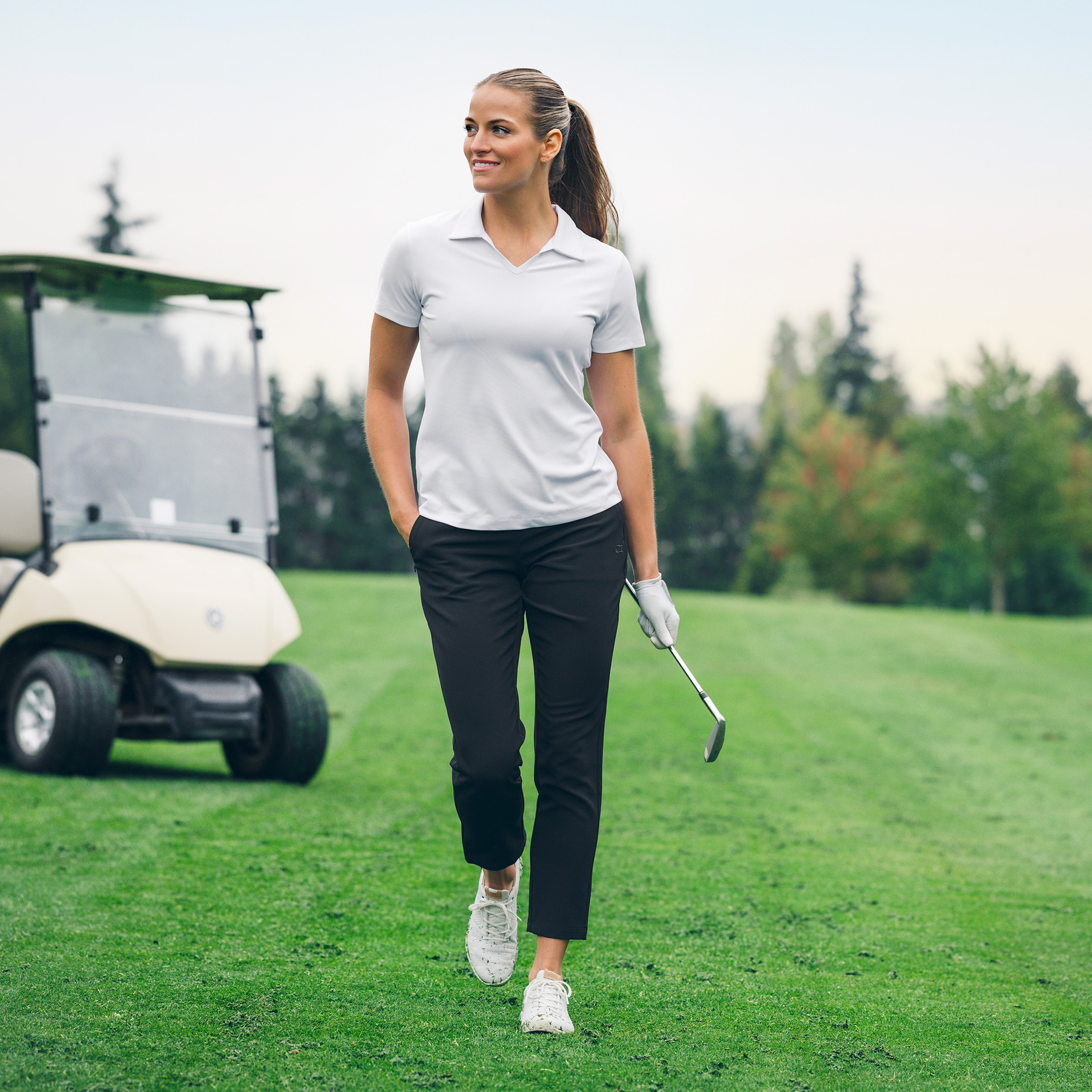 Cutter & Buck Virtue women's polo shirt, White, large image number 1