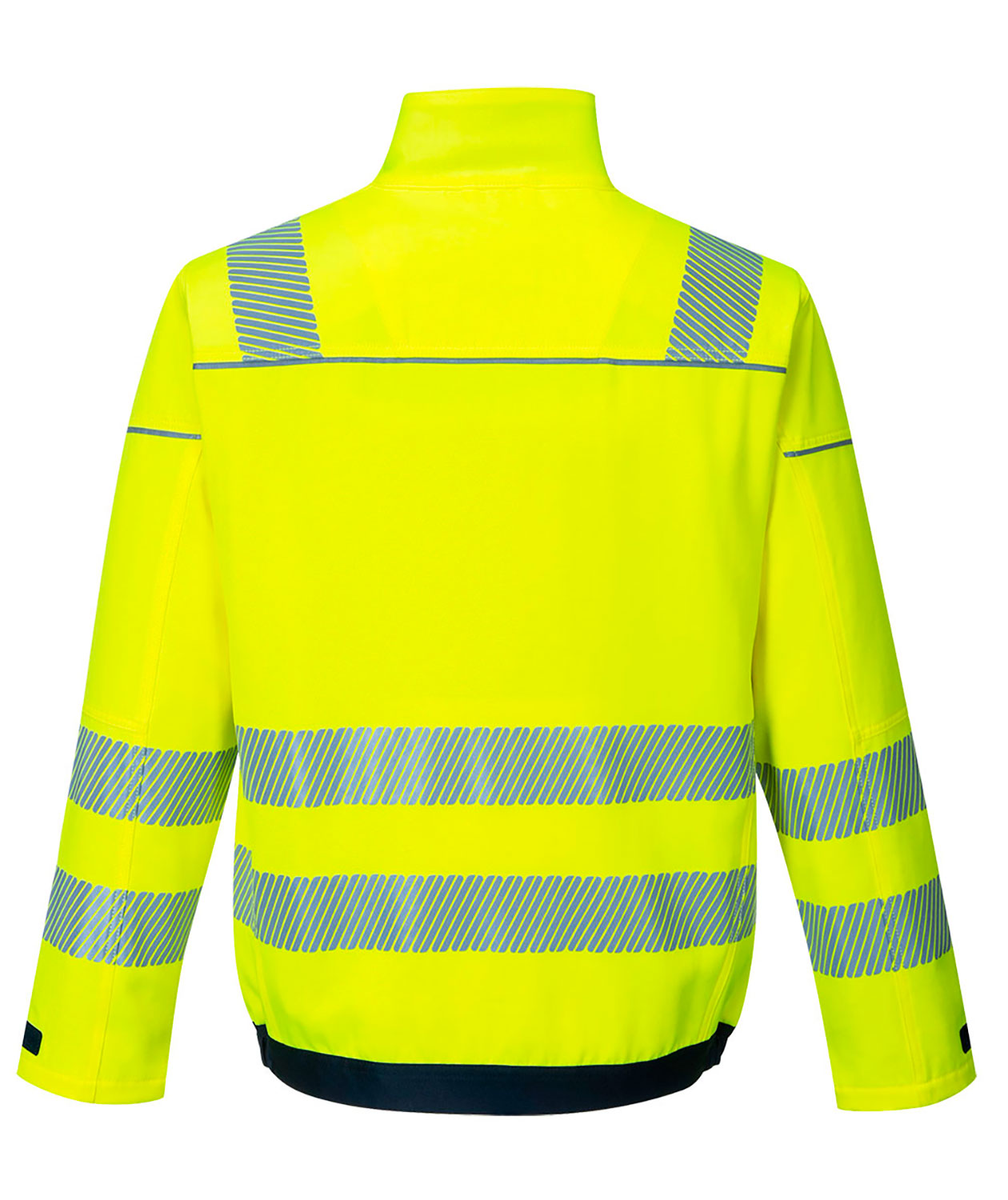 Portwest PW3 arbejdsjakke, Hi-Vis Gul/Navy, large image number 1