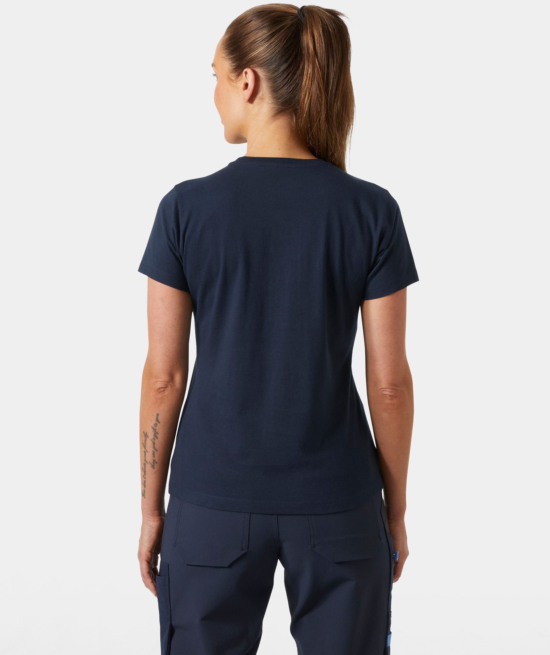 Helly Hansen Classic 2.0 women's T-shirt, Navy, large image number 3