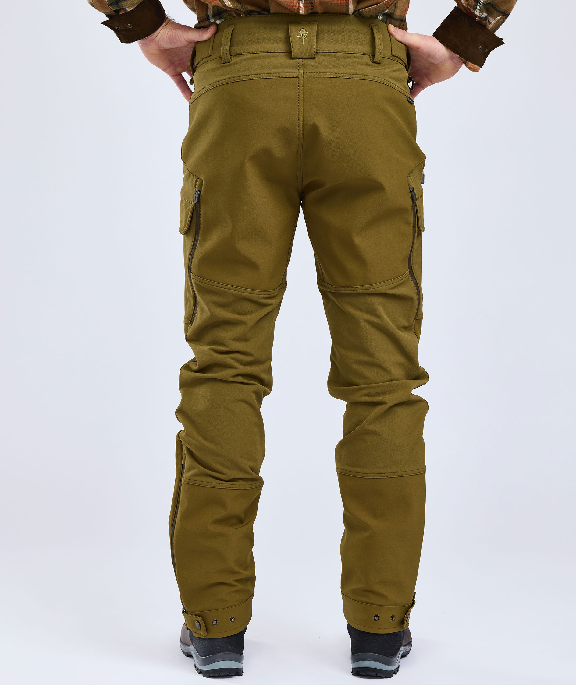 Pinewood Furudal Hunters hybrid stretch bukser, Olive green, large image number 10