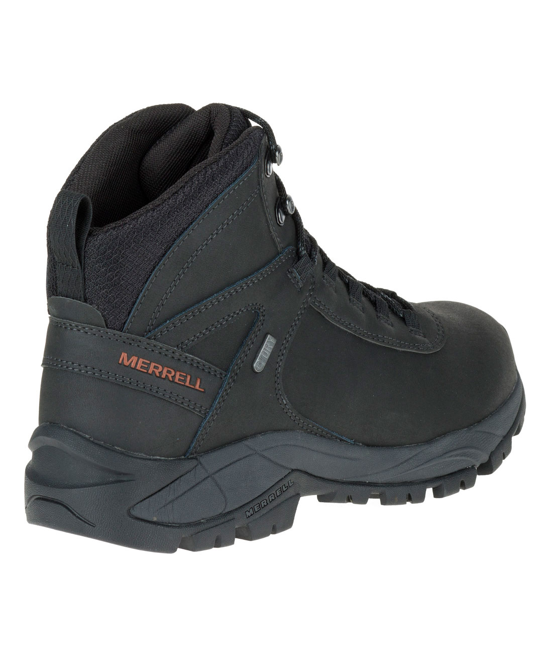 Merrell Vego Mid LTHR WTPF vandrark&auml;ngor, Black, large image number 3