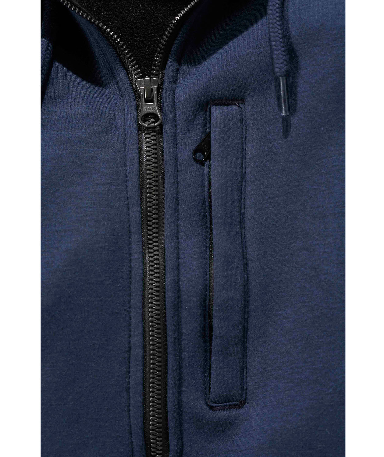 Carhartt Wind fighter hoodie med dragkedja, Marinbl&aring;, large image number 2