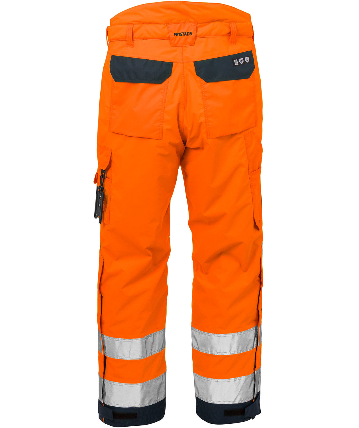 Fristads Airtech&reg; vinter bukser 2035, Hi-vis&nbsp;Orange/Marine, large image number 3