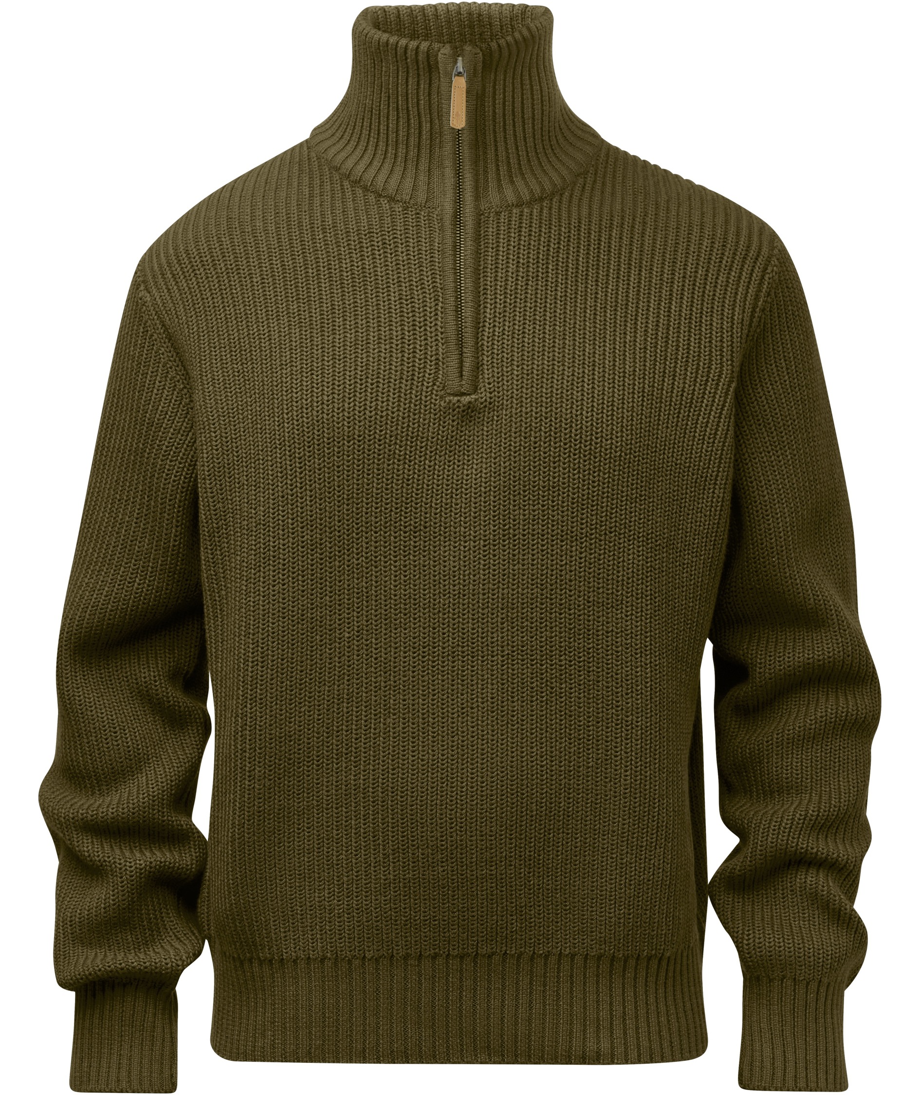 Pinewood Philip strik half zip, Olive green, Olive green, swatch