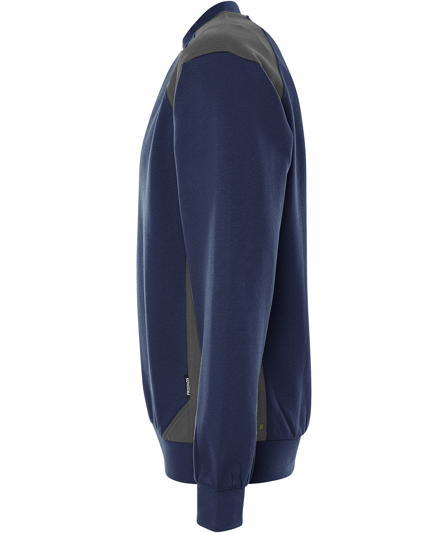 Fristads sweatshirt 7048 GSM, Marine/Gr&aring;, large image number 3