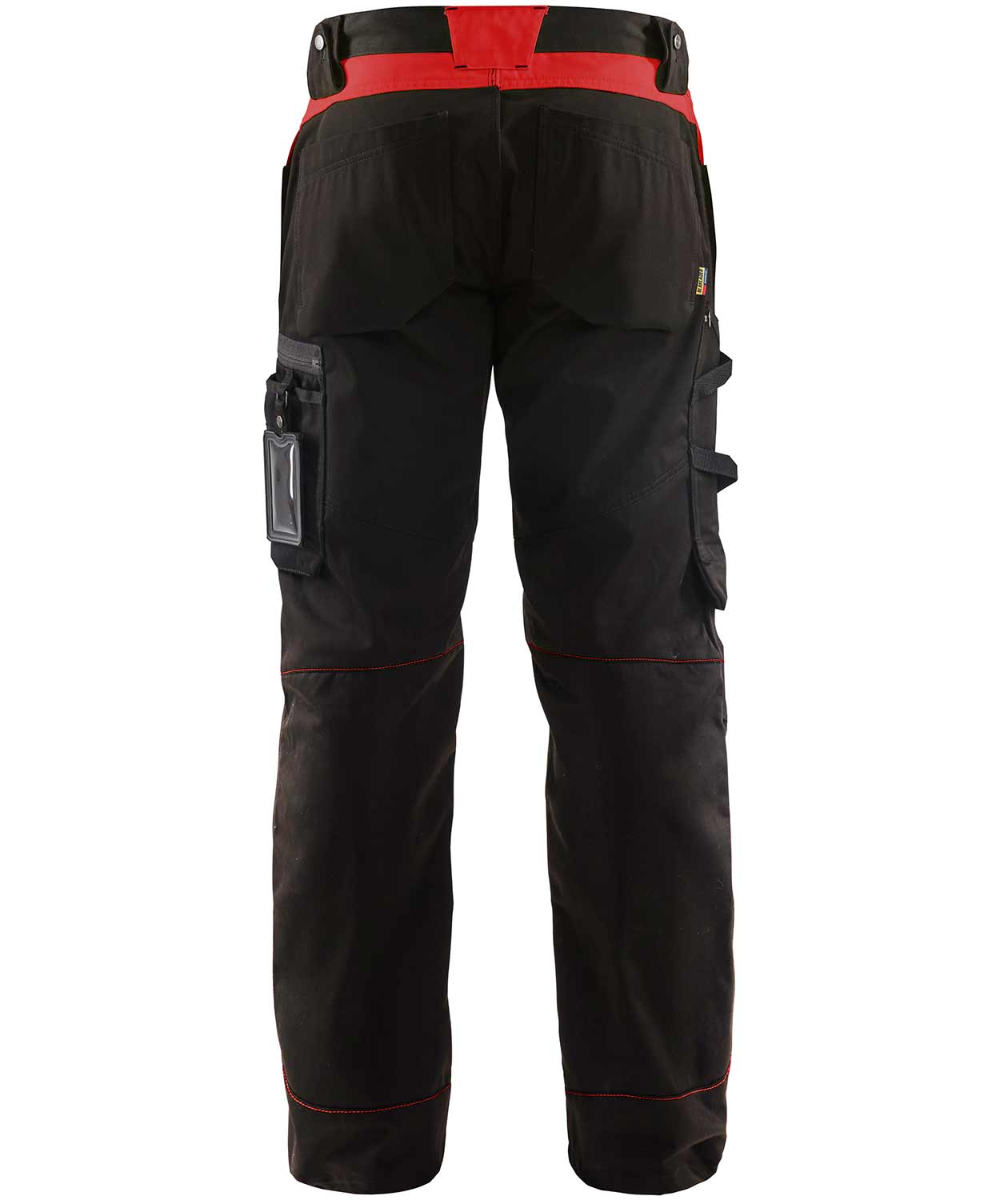 Bl&aring;kl&auml;der work trousers, Black/Red, large image number 1