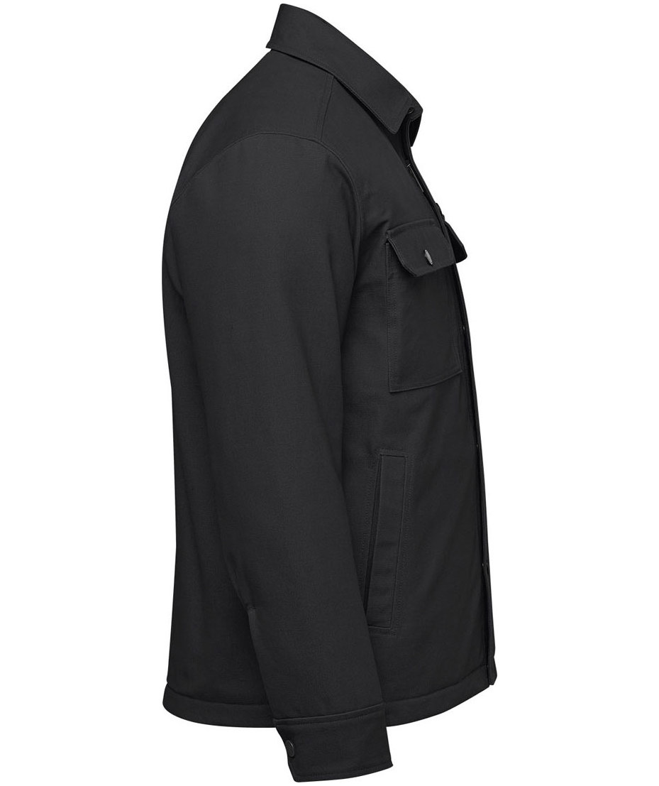 Stormtech Oxide padded shirt jacket, Black, large image number 2