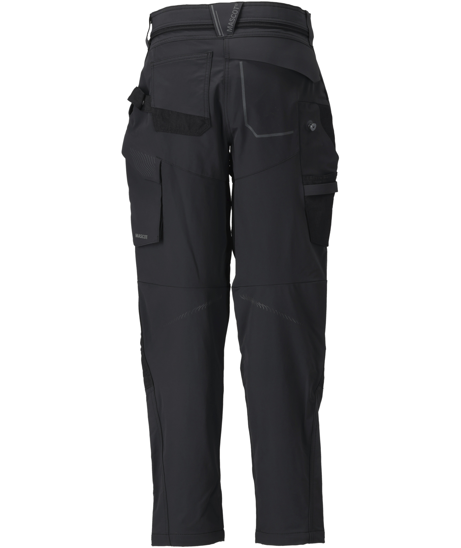 Mascot Customized diamond fit dame arbejdsbukser full stretch, Sort