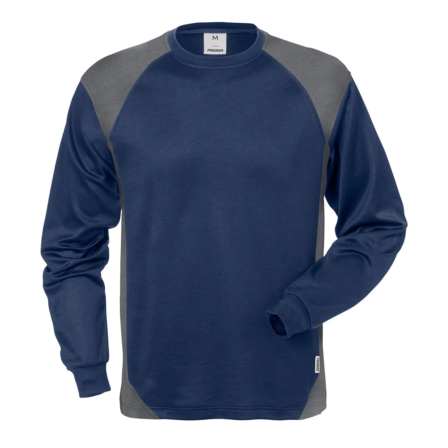 127357 Køb Fristads langærmet T-shirt 7071 THV, Marine/Grå hos Billig ...