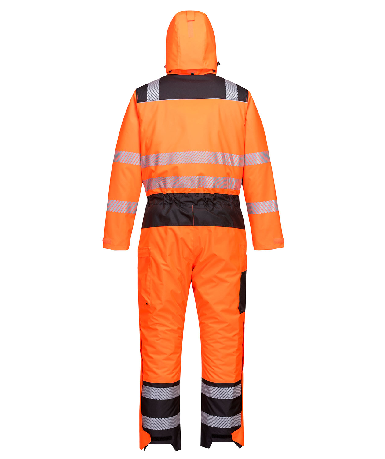 Portwest PW3 Thermooverall, Hi-Vis Orange/Schwarz
