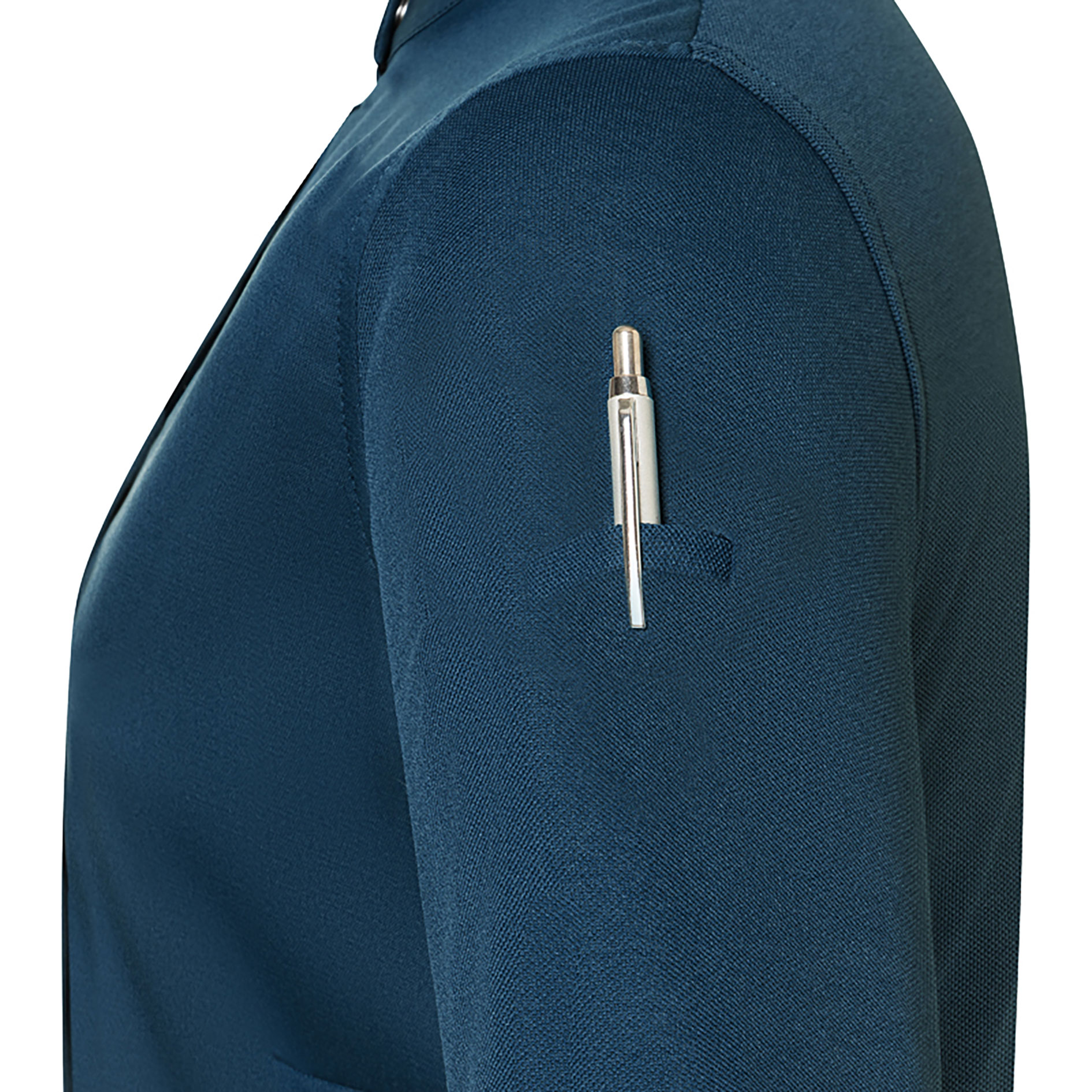 Karlowsky DIAMOND CUT&reg; Avantgarde kurz&auml;rmlige Damen Kochjacke, Steel Blue, large image number 6