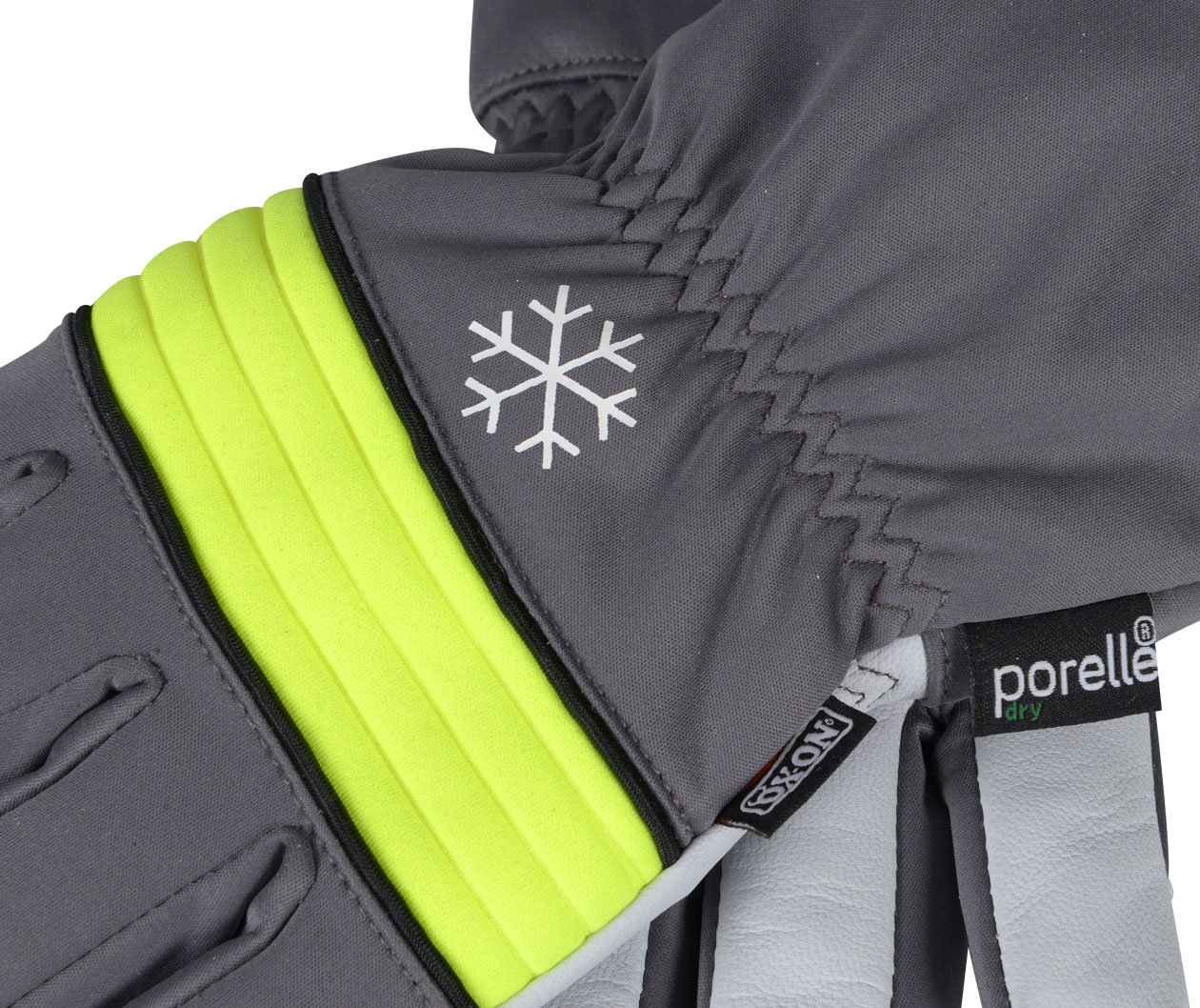 OX-ON Winter Supreme 3601 vinter arbetshandskar, Gr&aring;/Vit, large image number 3