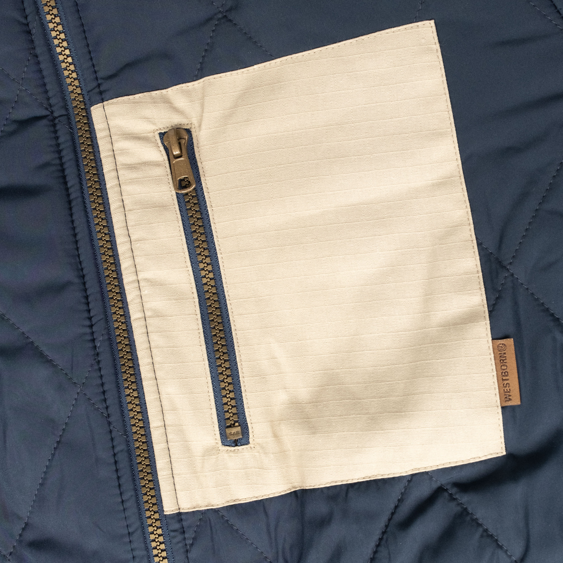 Westborn dame vattert heldrakt, Space Blue, large image number 4