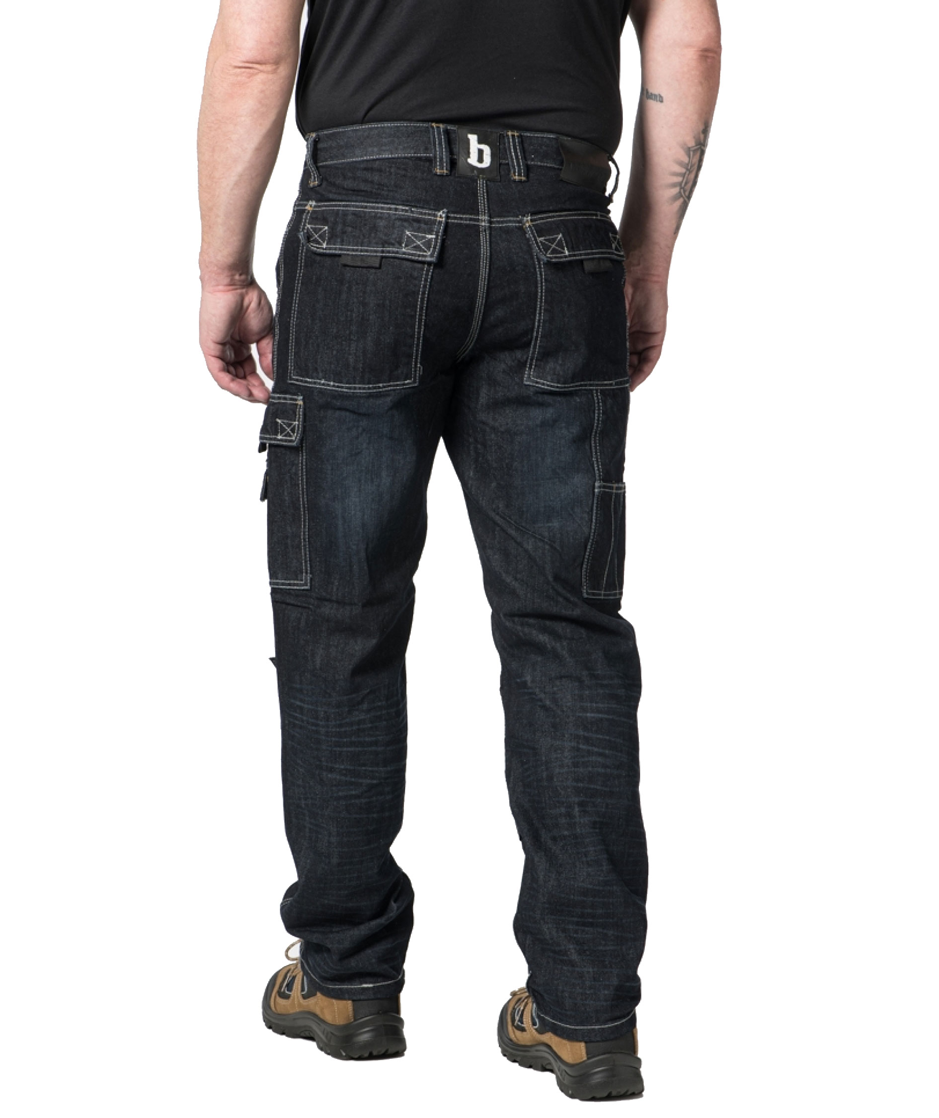 Brams Sander work trousers, Denim, large image number 3