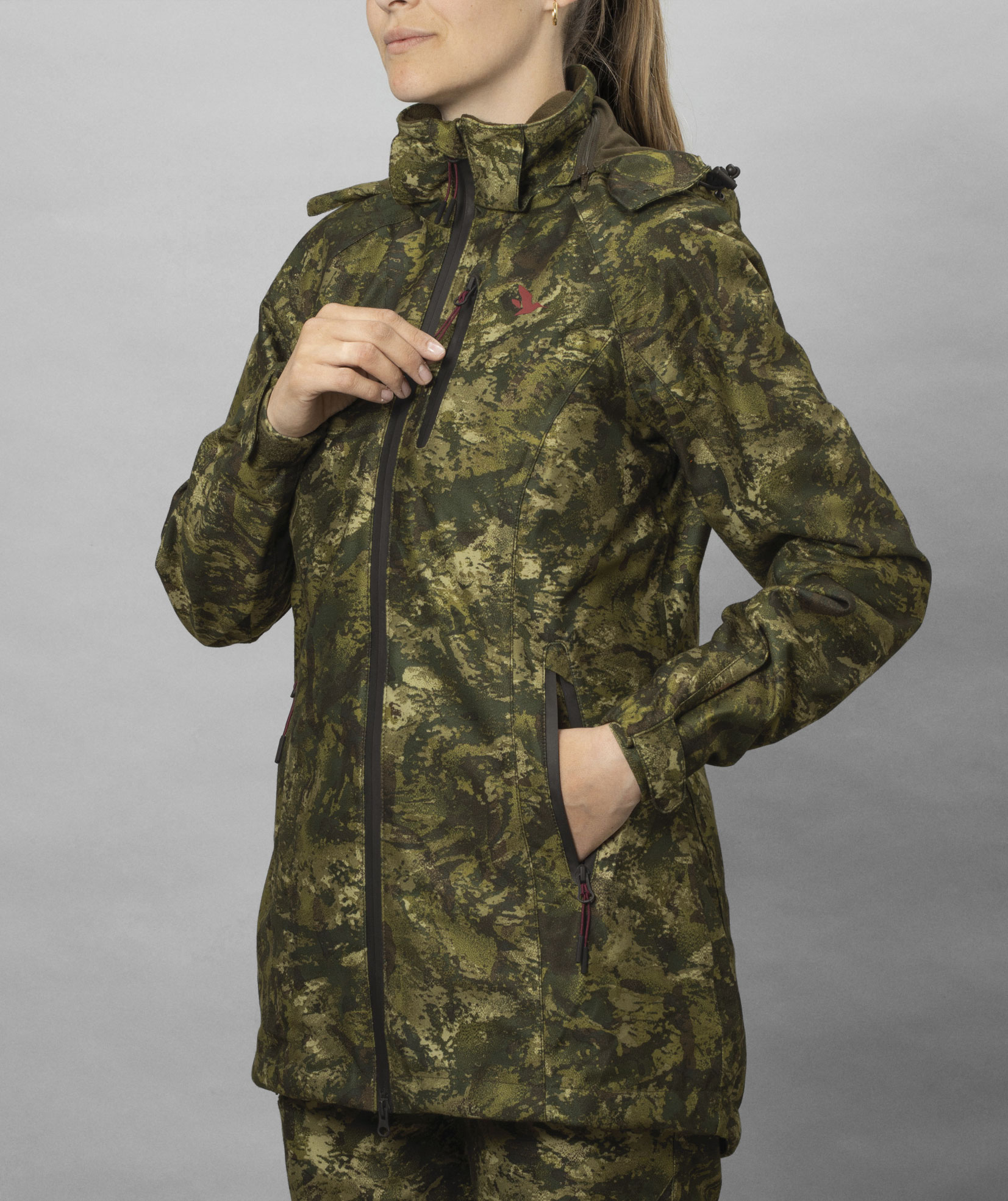 Seeland Avail Camo jacka dam, InVis MPC green, large image number 3