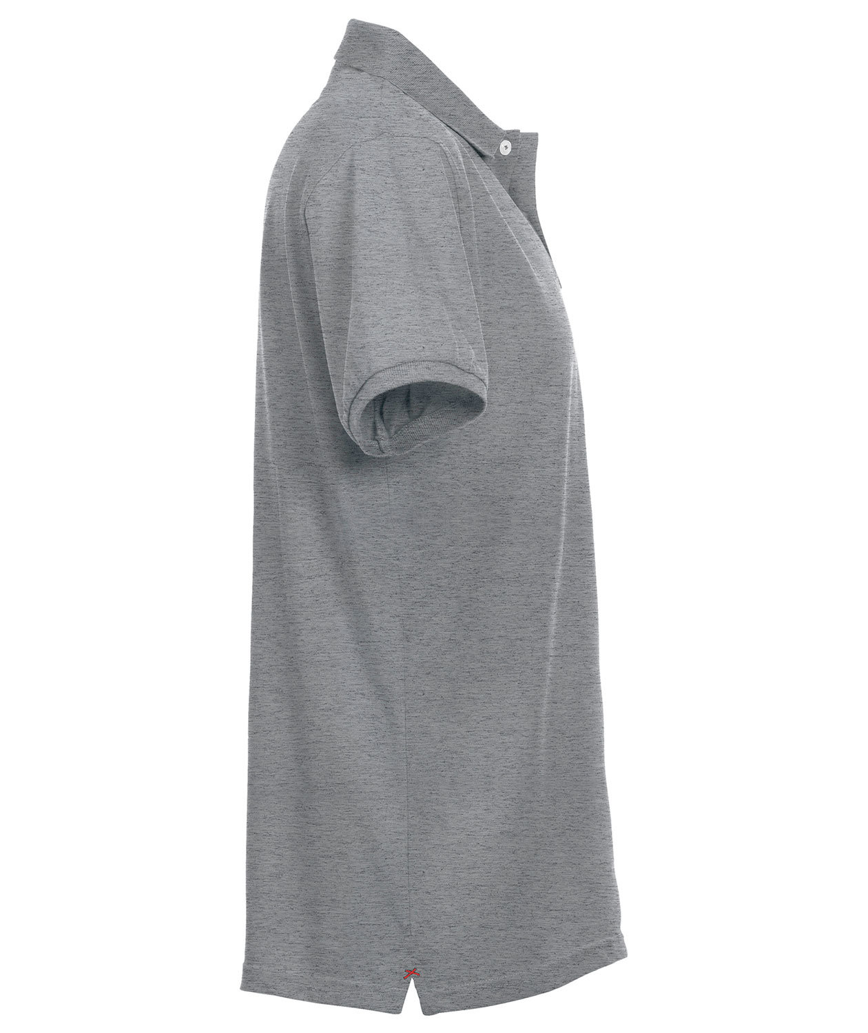 Clique Premium polo t-shirt, Gr&aring;&nbsp;Melange, large image number 3