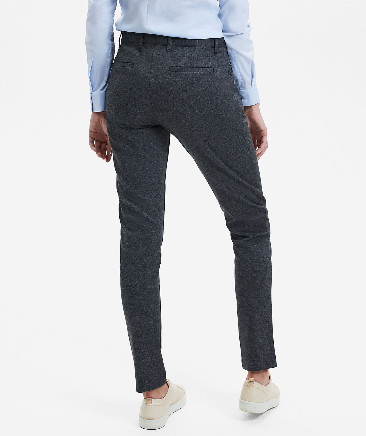 Sunwill Extreme Flexibility Slim fit damebukse, Charcoal, large image number 4