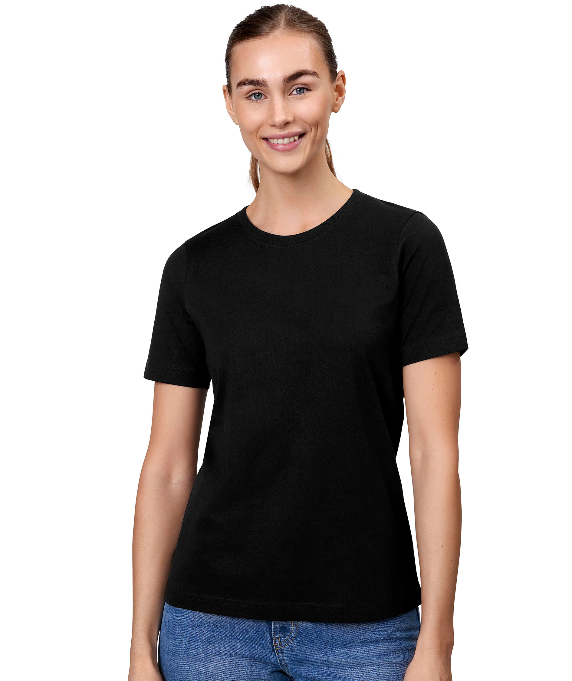 ID T-Time T-shirt dam, Svart