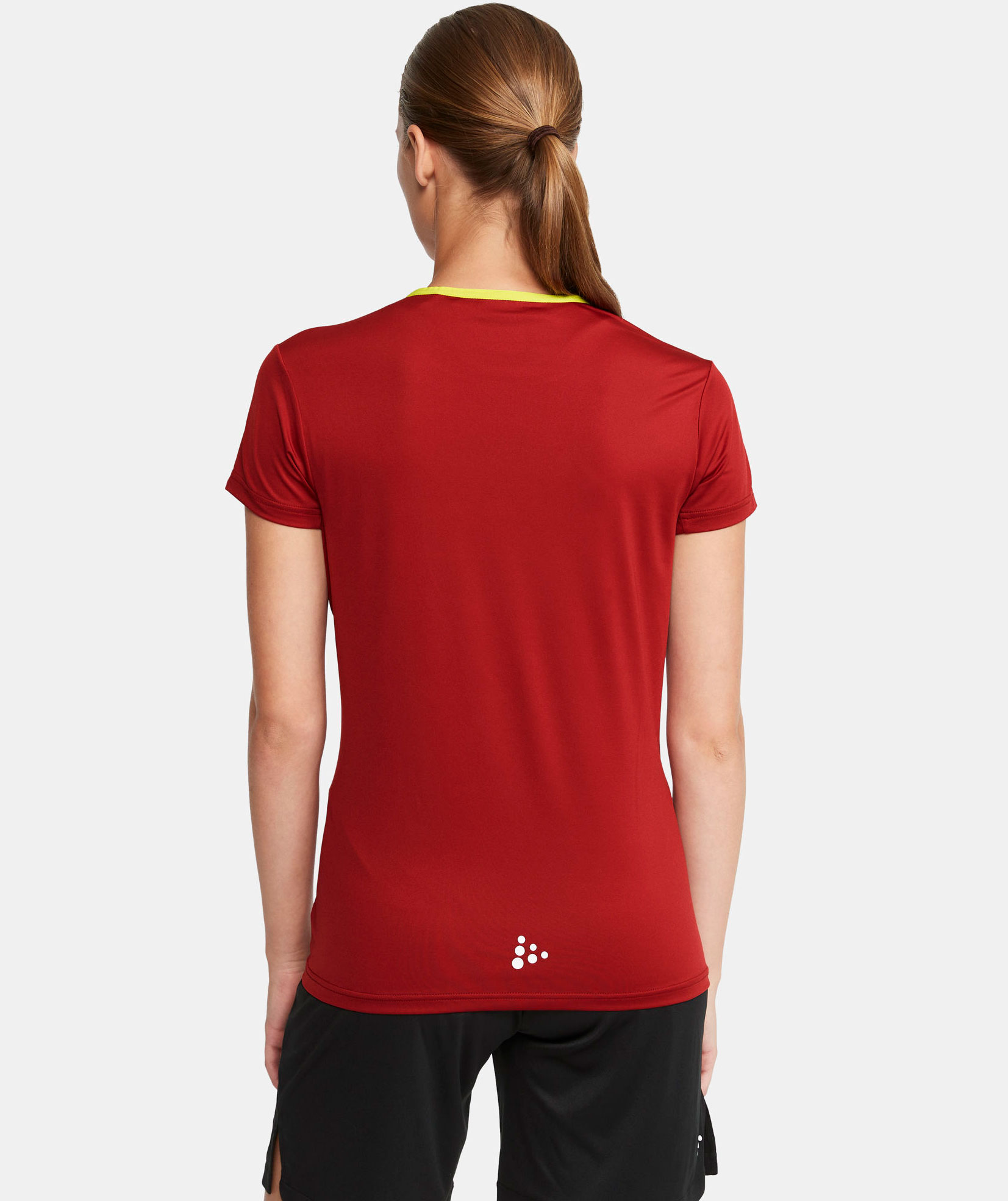 Craft Extend Jersey Damen T-shirt, Rhubarb, large image number 6