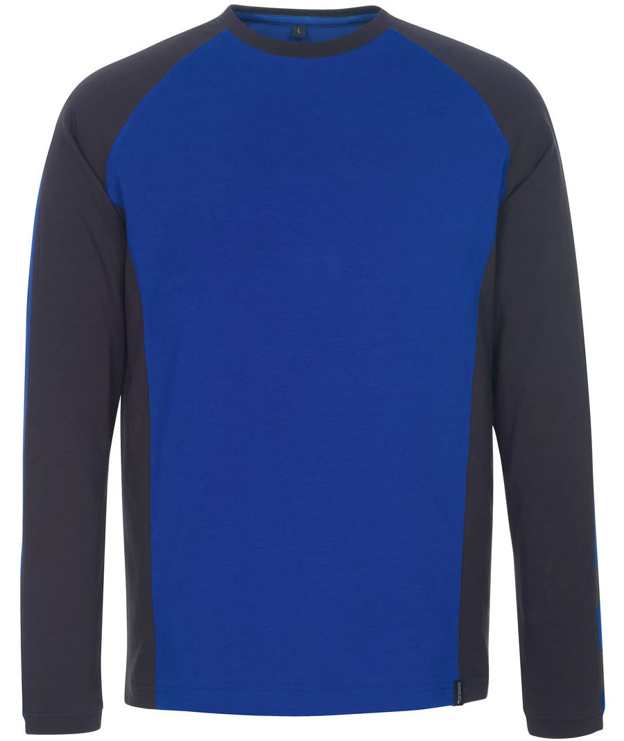 Mascot Unique Bielefeld long-sleeved T-shirt, Cobalt Blue/Dark Marine, large image number 0