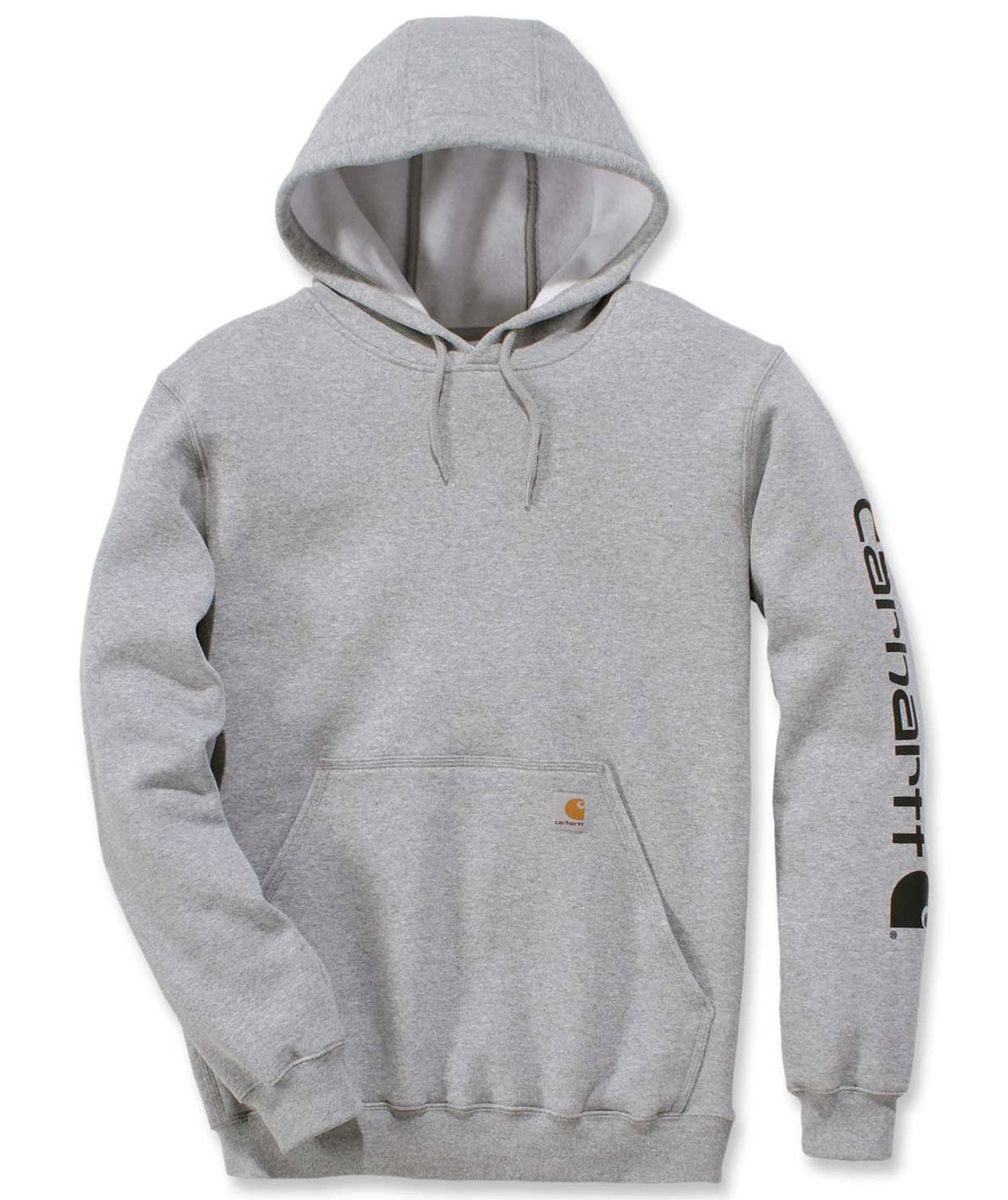 Carhartt Midweight hettegenser, Heather grey/black