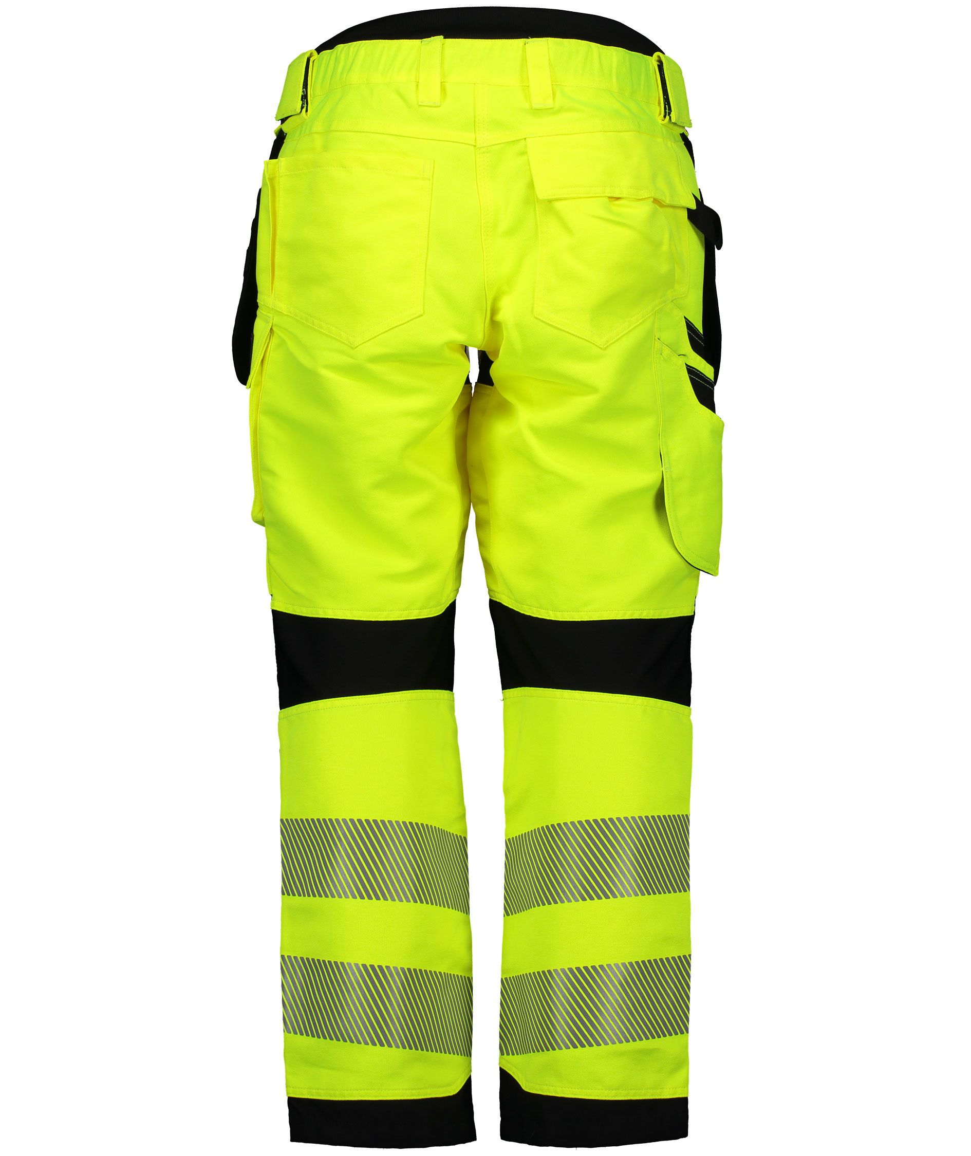 Viking Rubber Evosafe h&aring;ndv&aelig;rkerbukser, Hi-vis&nbsp;Gul/Sort