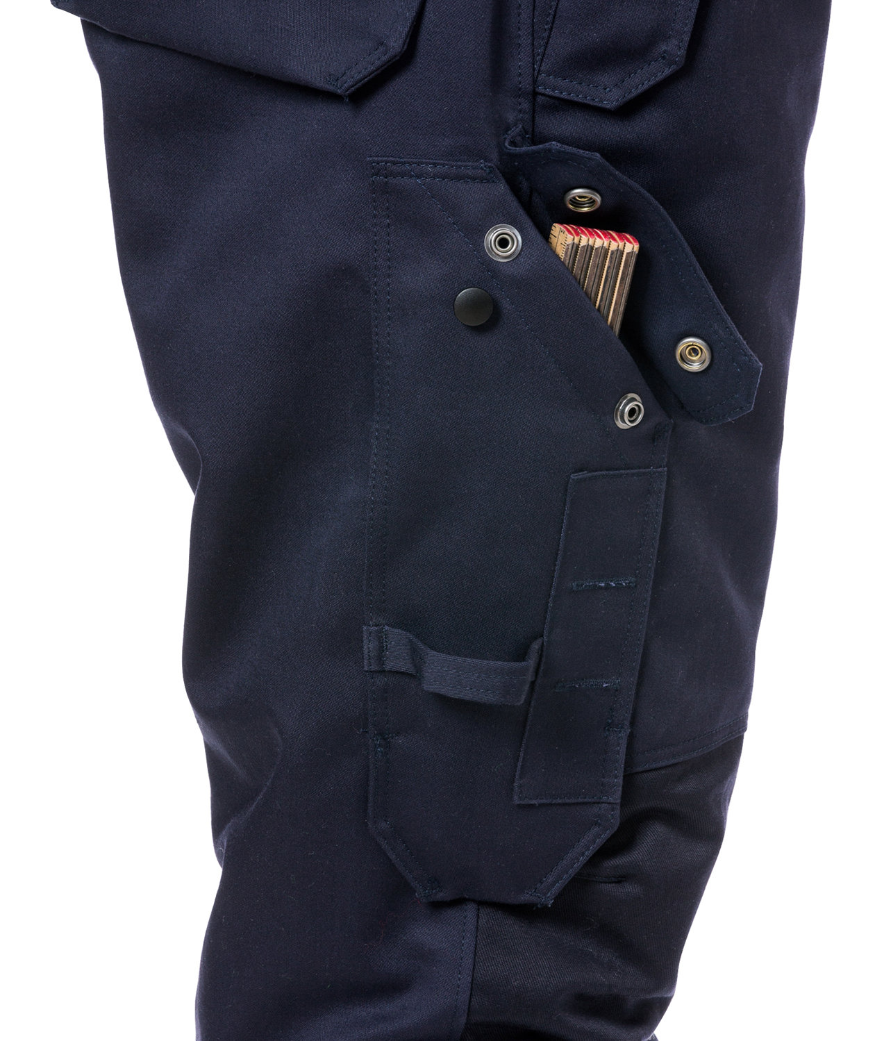 Fristads Flame winter coverall 8088, Hi-Vis yellow/marine, large image number 2