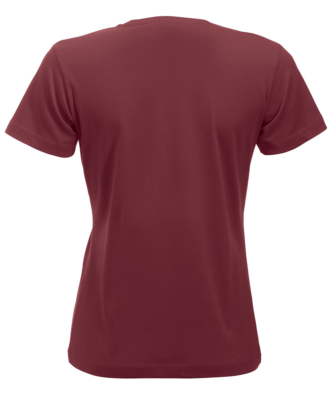 Clique New Classic T-shirt dam, Bordeaux, large image number 2