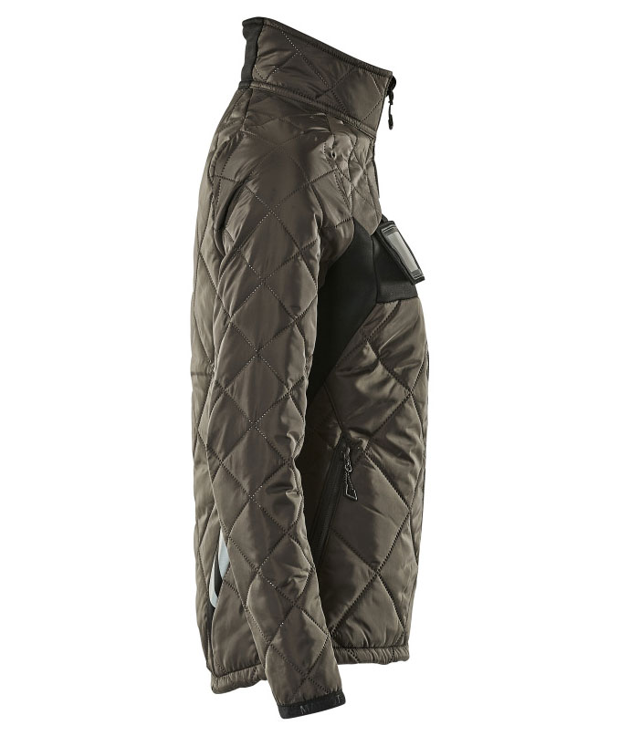 Mascot Accelerate dame vattert jakke, M&oslash;rk Antrasitt/Svart, large image number 2