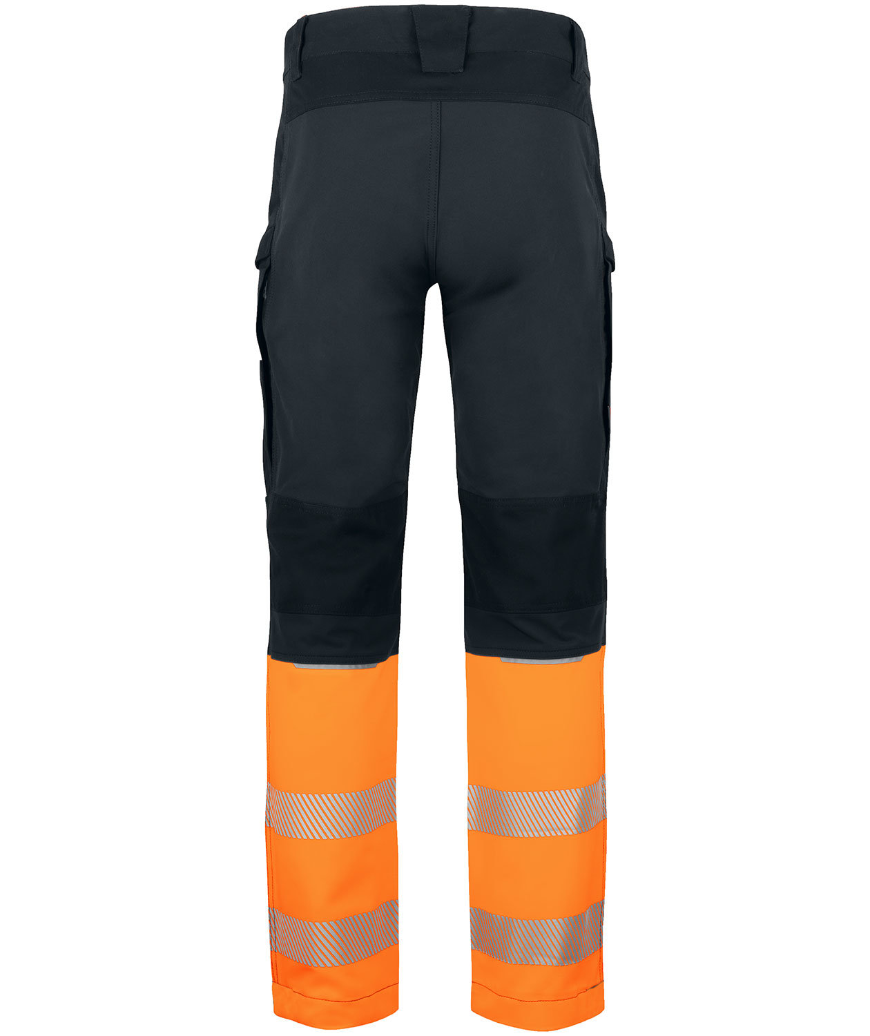 ProJob servicebukser 6528, Sort/Hi-vis Orange