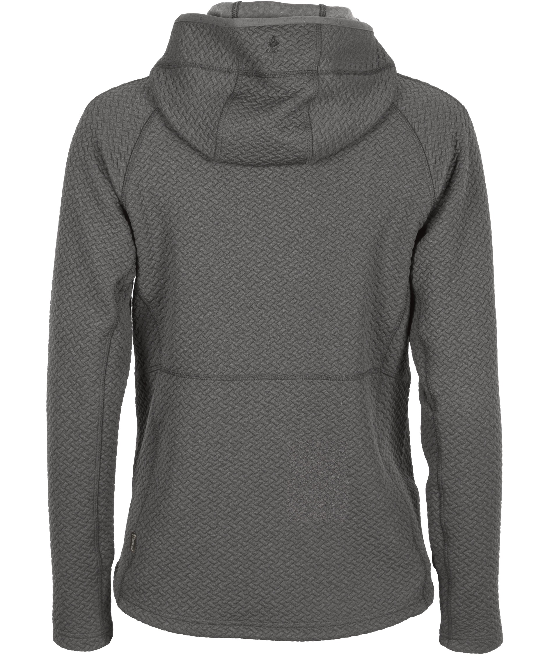 Pinewood Everyday Travel dame h&aelig;ttetr&oslash;je med lynl&aring;s, Grey melange , large image number 2