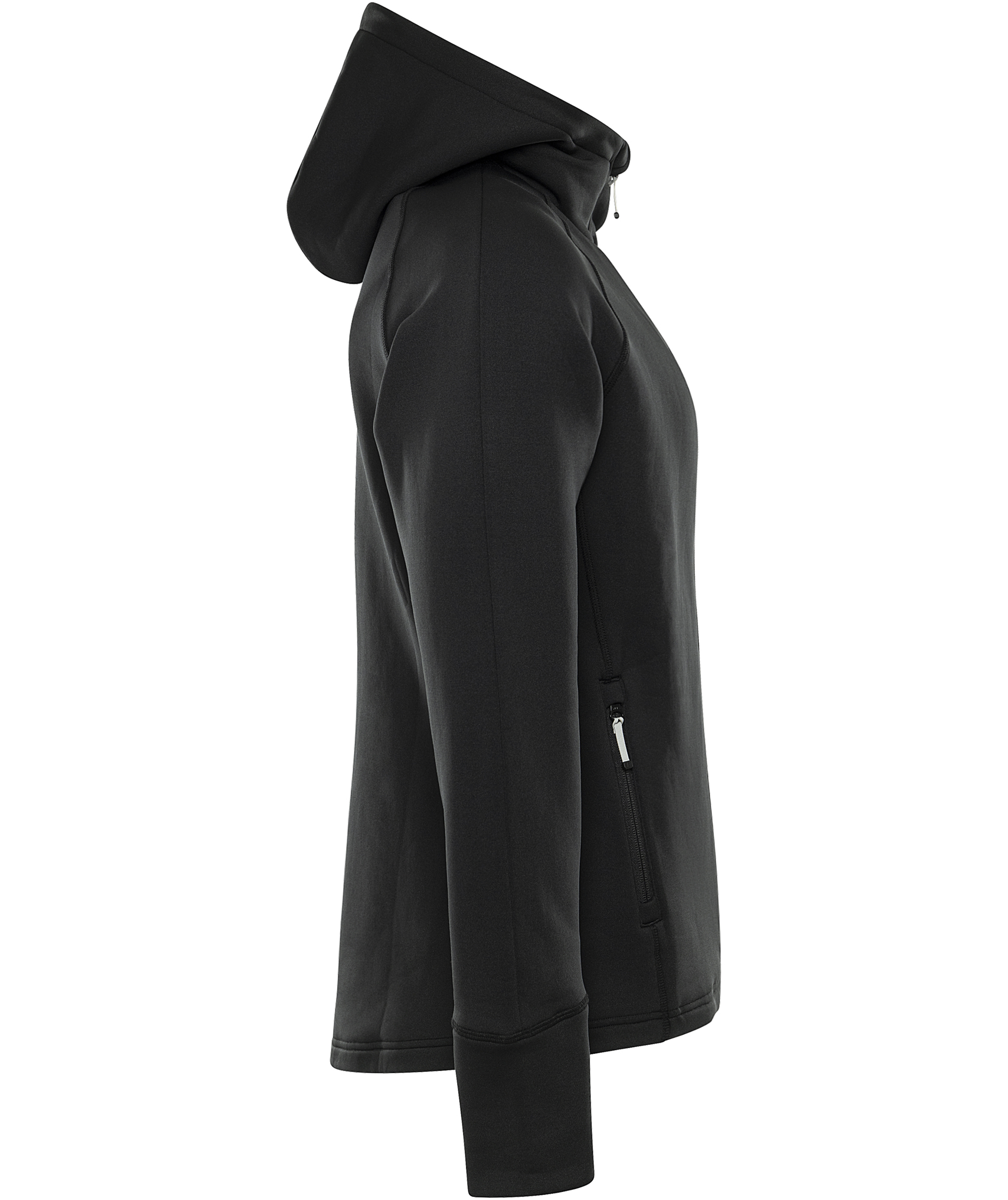 Fristads Cobalt Polartec&reg; hoodie med dragkedja dam, Svart, large image number 4