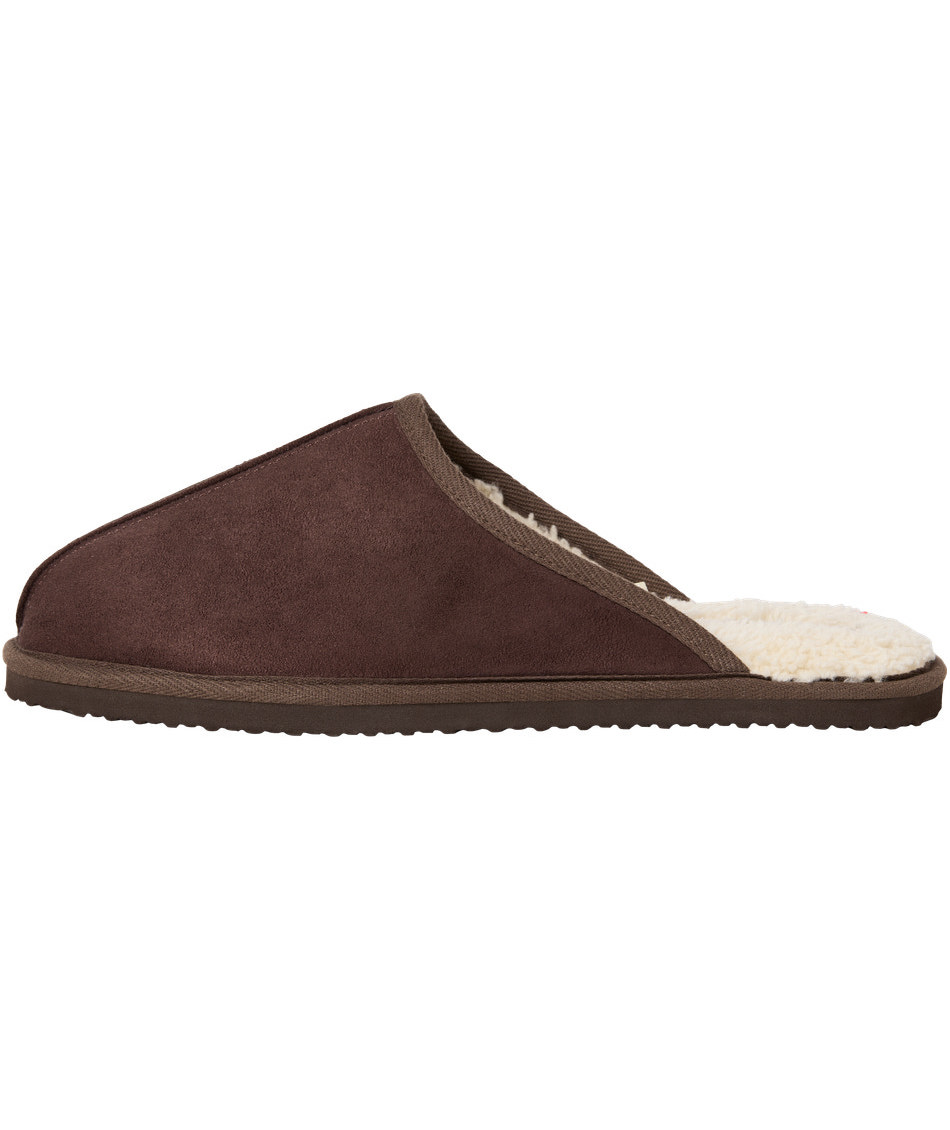 Jack & Jones JFWDUDELY mikrofiber slippers, Java, Java, swatch