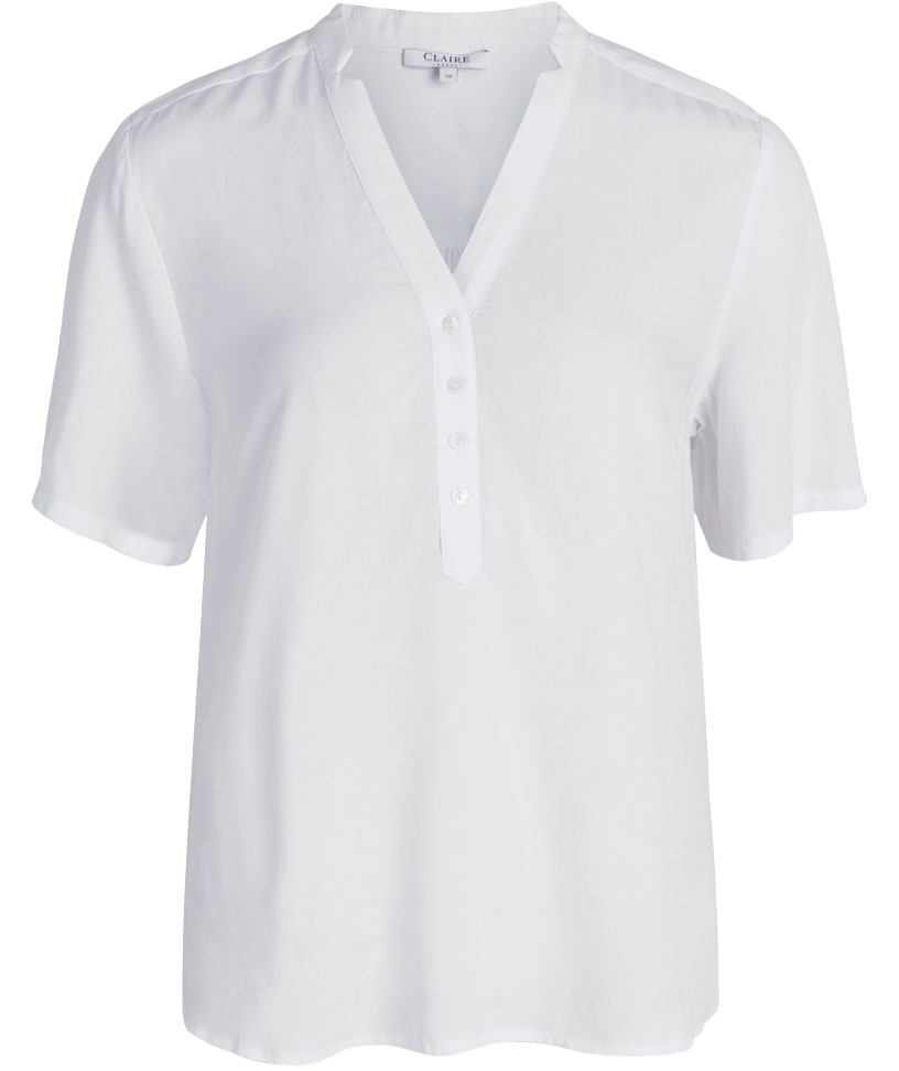 Claire Woman Ronia blus dam, White