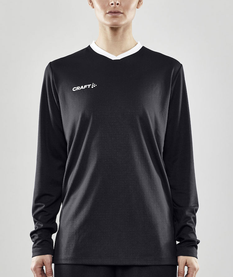 Craft Progress l&aring;ng&auml;rmad Basketball tr&ouml;ja dam, Svart