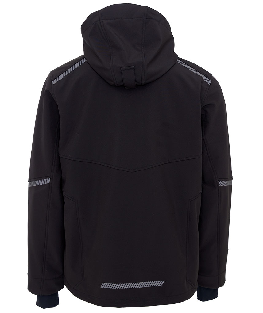 ELKA Working Xtreme Softshelljacke, Schwarz, large image number 2