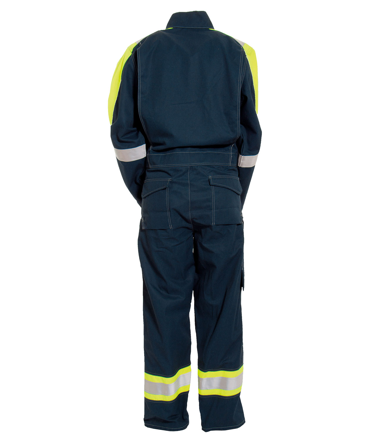 Tranemo Cantex 57 Overall, Hi-vis gelb/marineblau