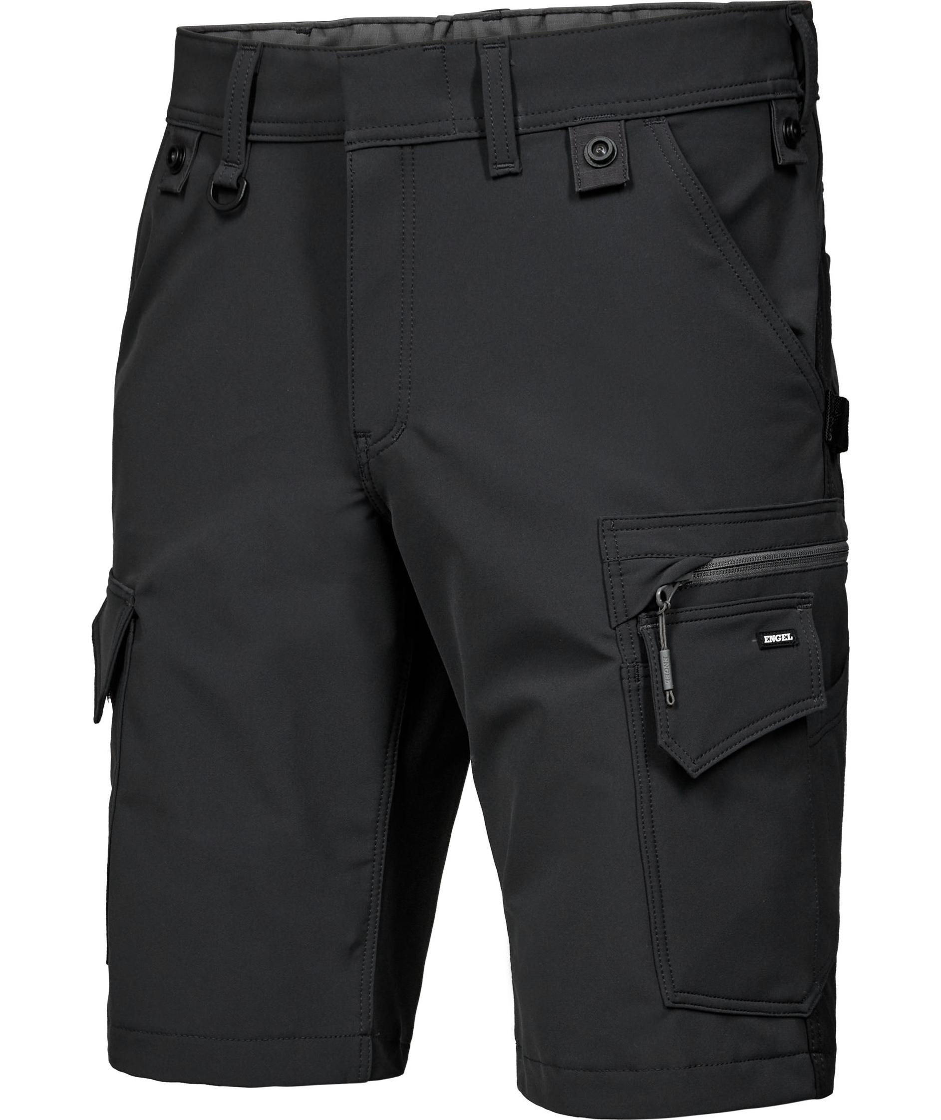 Engel Entire shorts full stretch, Anthracite Grey/Black, large image number 5