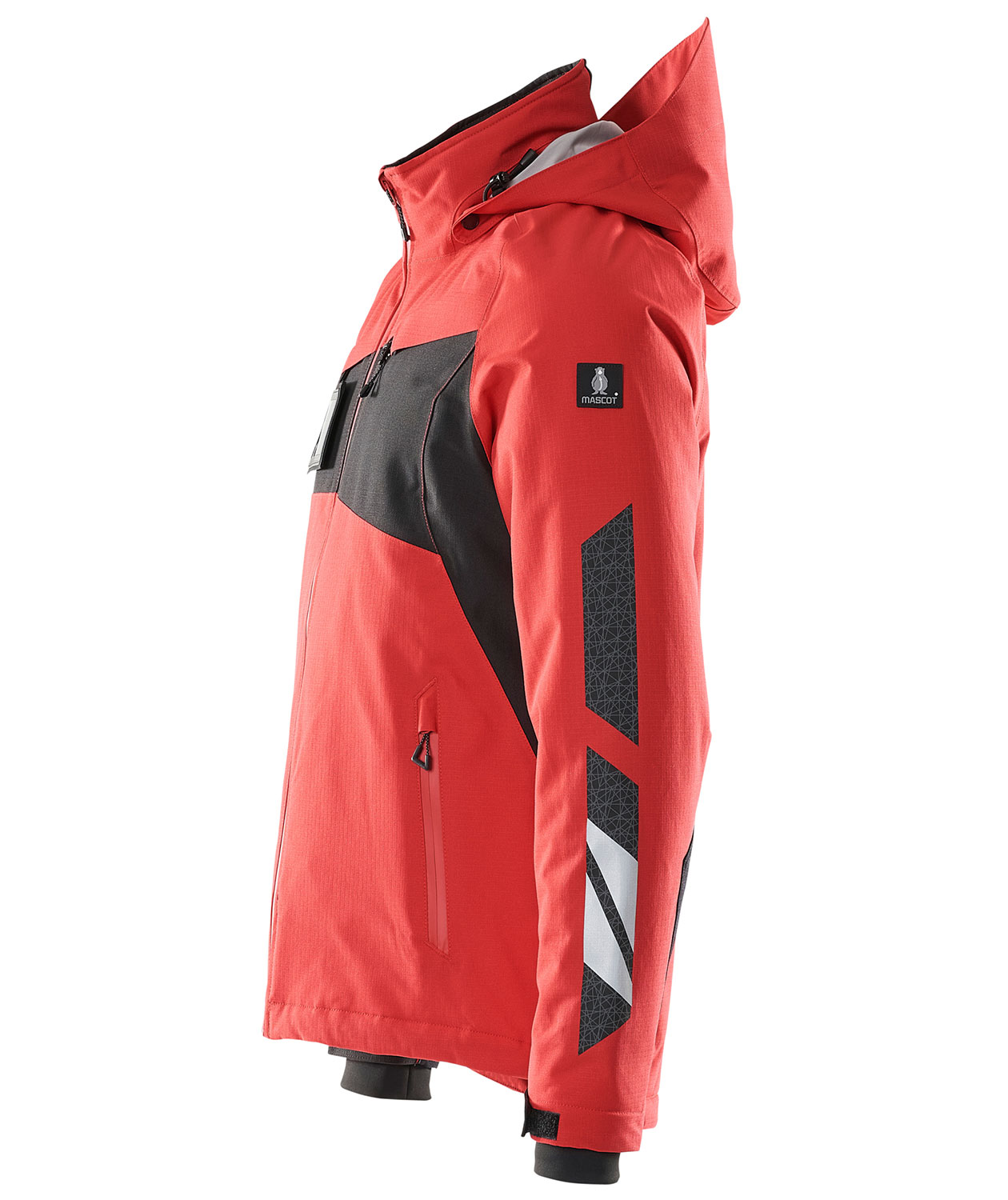Mascot Accelerate vinterjakke, Signalr&oslash;d/sort, large image number 3