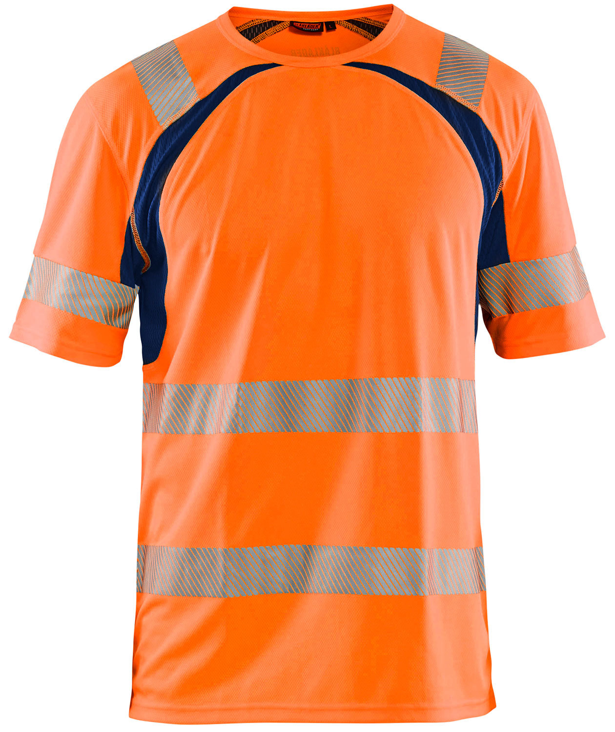 Bl&aring;kl&auml;der UV T-shirt, Hi-vis Orange/Marine, Hi-vis Orange/Marine, swatch