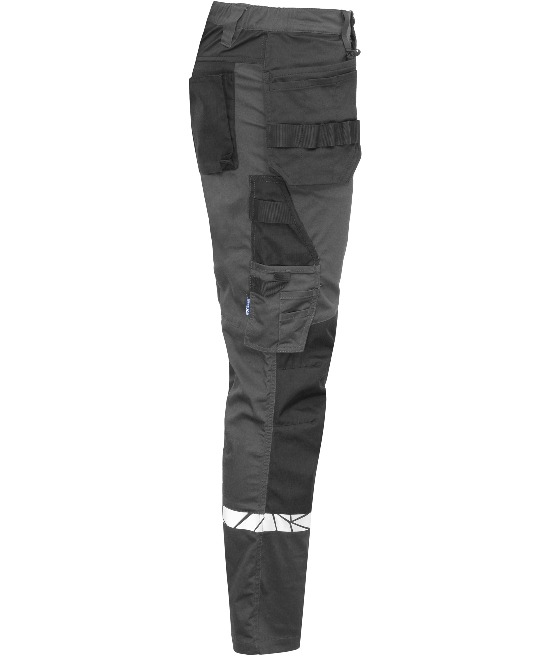 ProJob craftsman trousers 7509, Grey/Black, large image number 2