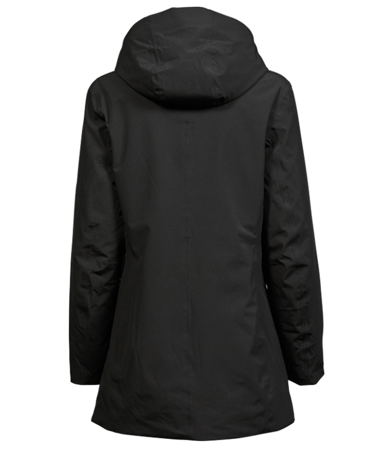 Tee Jays All Weather dam parka jacka, Svart